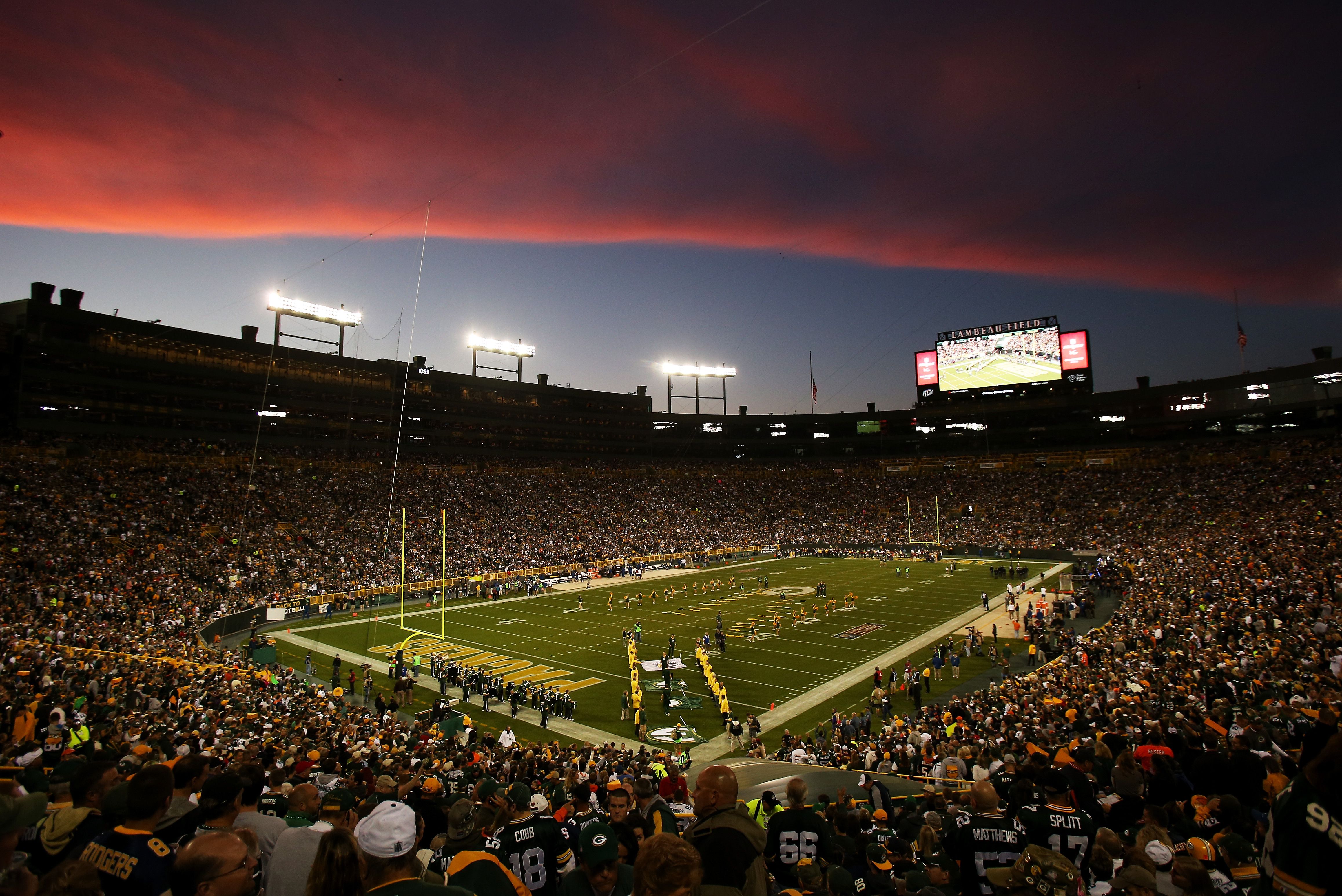 Green Bay Packers Stadium Lambeau Field Wallpapers