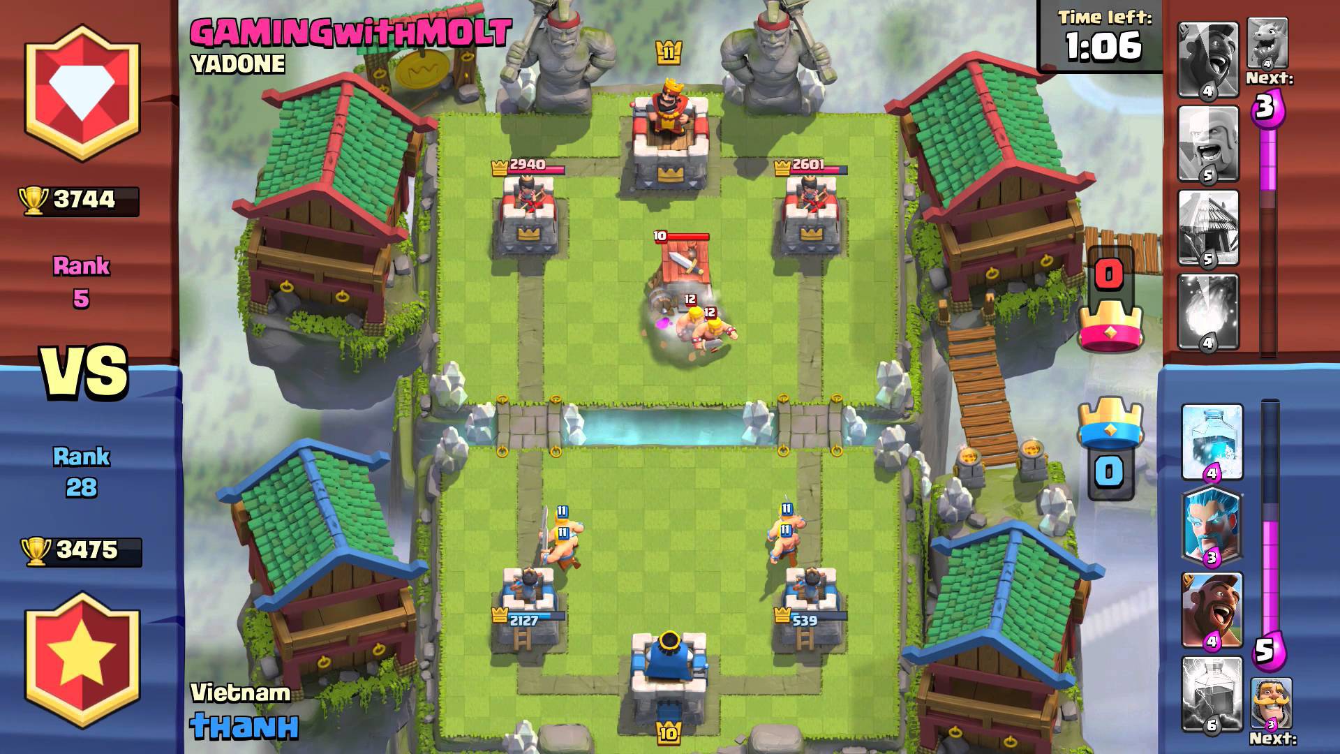 Arenas Clash Royale Wallpapers Wallpaper Cave