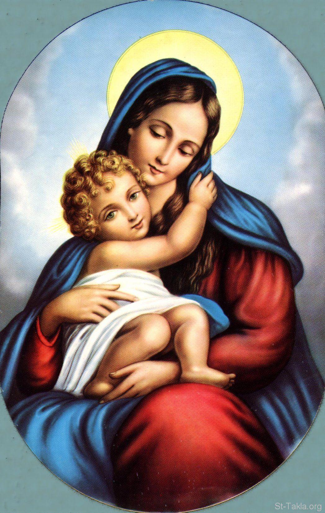 Mother Mary And Baby Jesus Wallpapers Wallpaper Cave