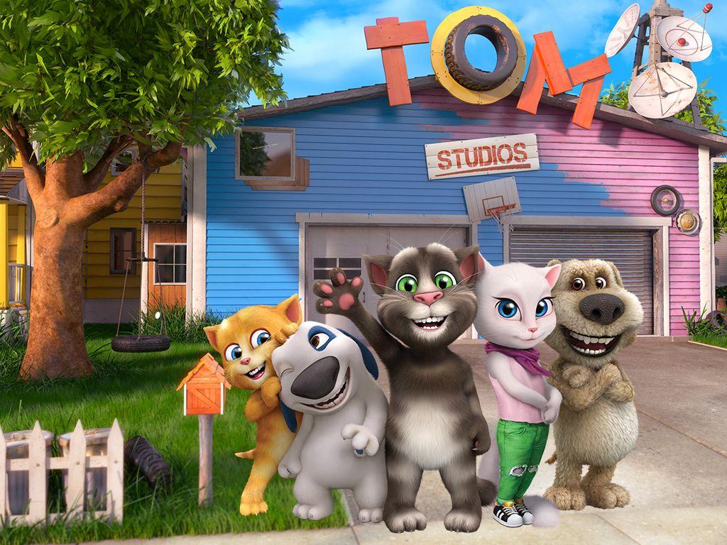 Talking Tom And Friends Wallpapers Wallpaper Cave