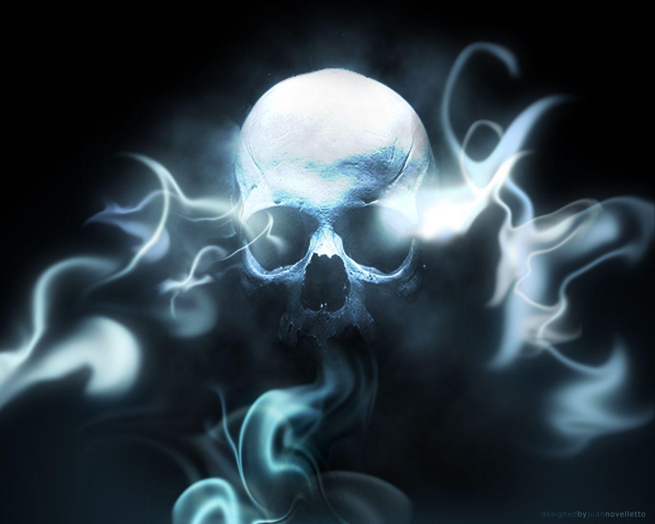 Smoking Skull Wallpapers Wallpaper Cave