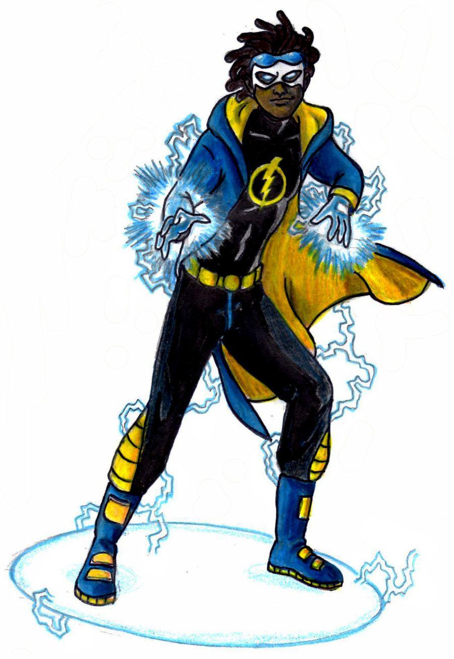 Wallpaper Static Shock Dc static dc virgilhawkins shock