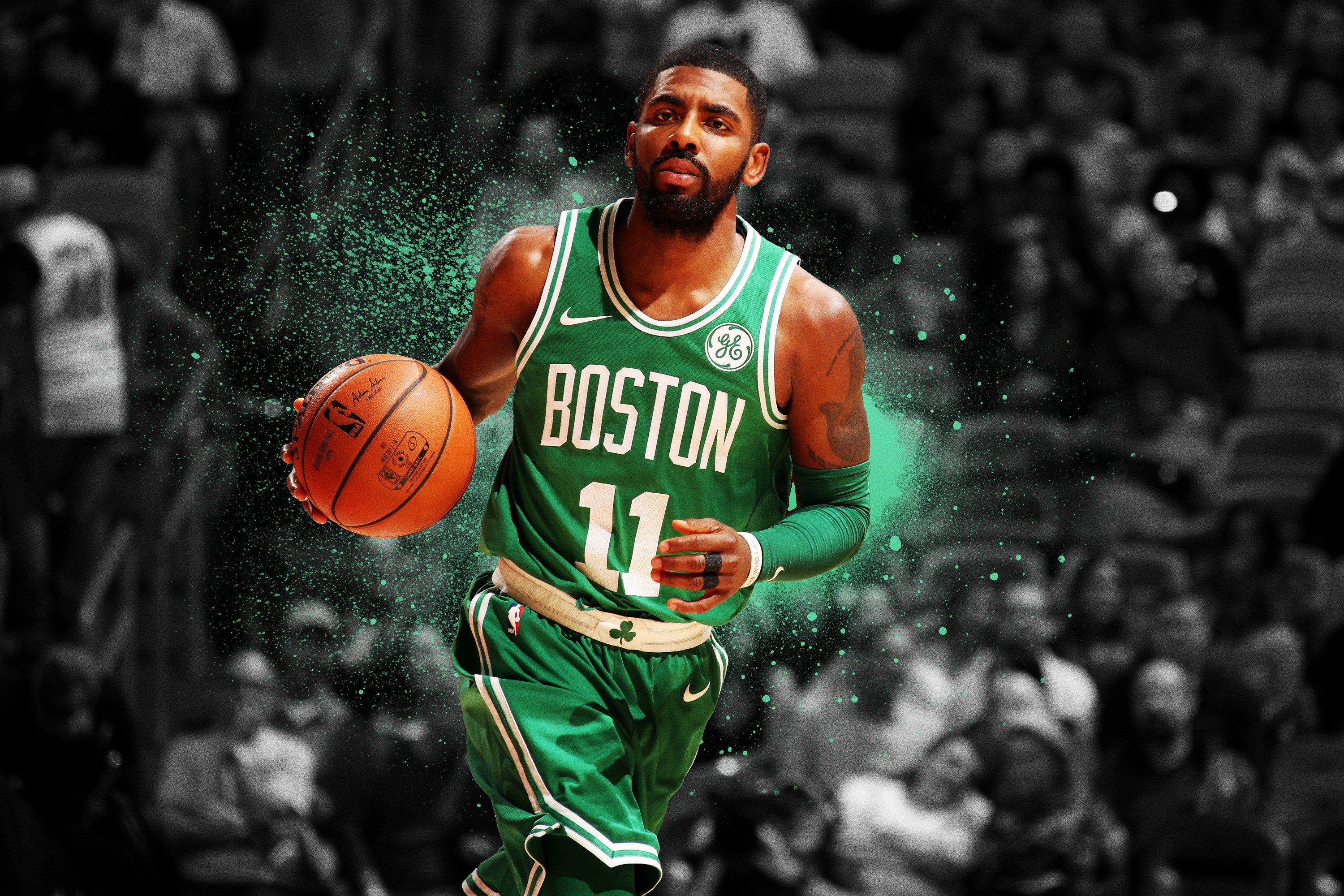 Kyrie Irving Boston Celtics Wallpapers Wallpaper Cave