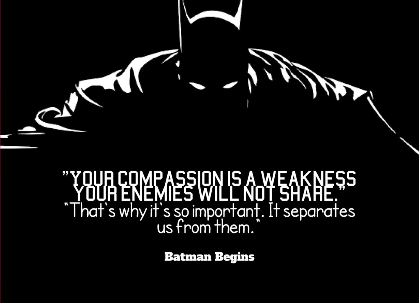 Batman Quotes Wallpapers Wallpaper Cave