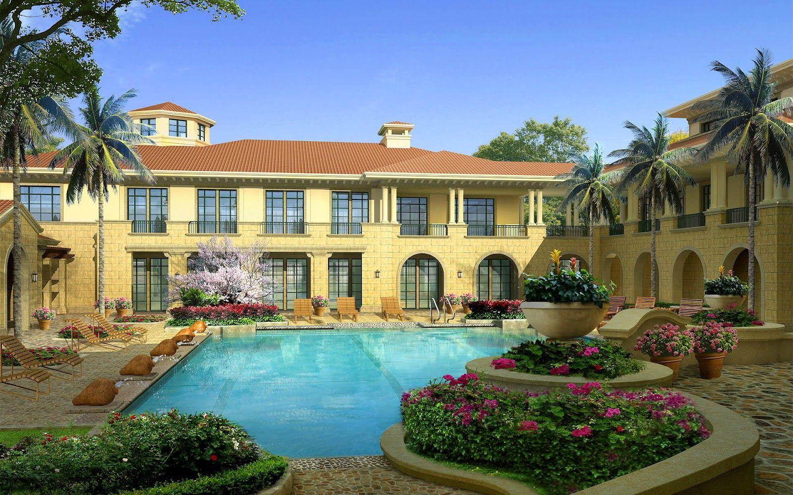 Luxury House Wallpapers Wallpaper Cave