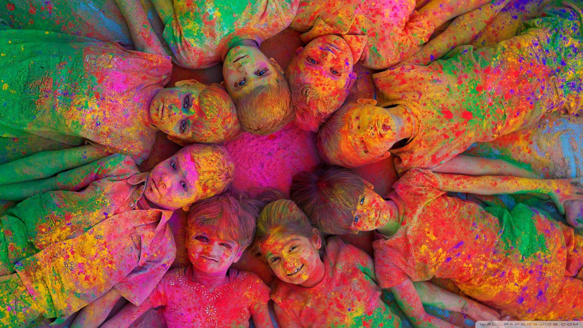 Holi Festival Wallpapers Wallpaper Cave