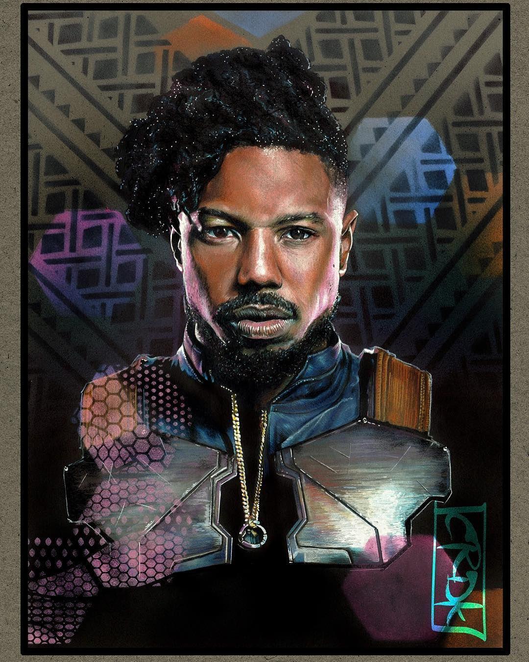 Erik Killmonger Wallpapers Wallpaper Cave