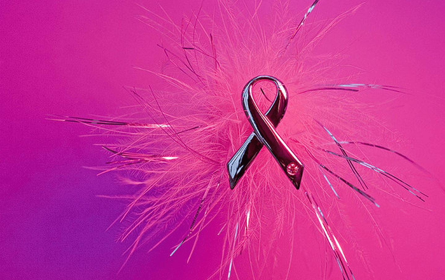Breast Cancer Ribbon Desktop Wallpaper