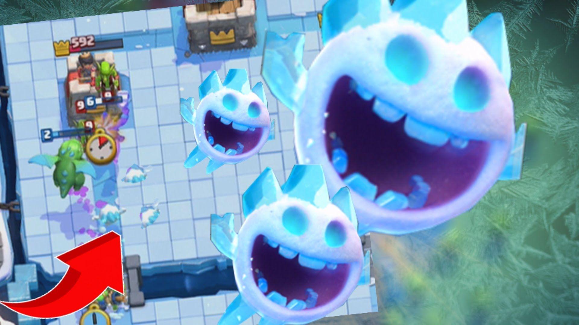 Clash Royale Ice Spirit Wallpapers Wallpaper Cave