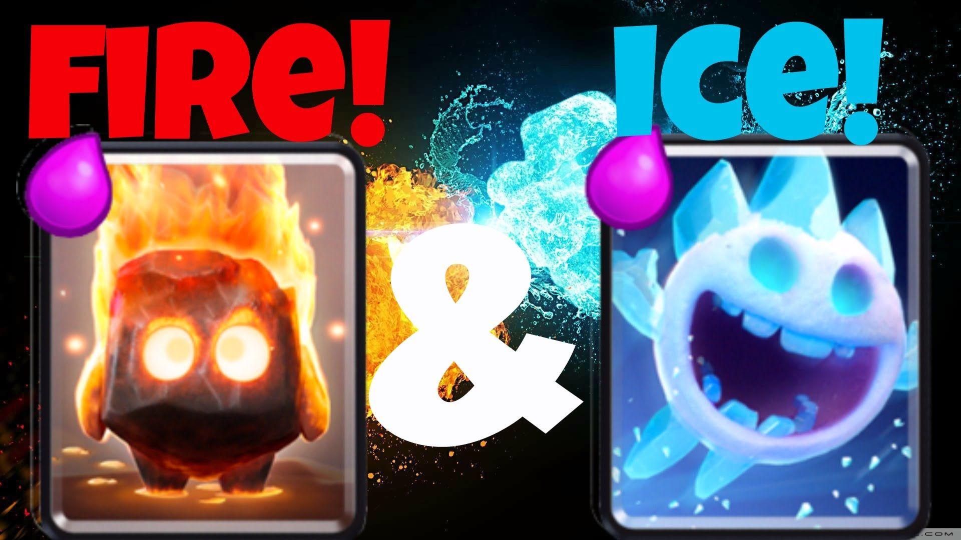 Clash Royale Ice Spirit Wallpapers Wallpaper Cave