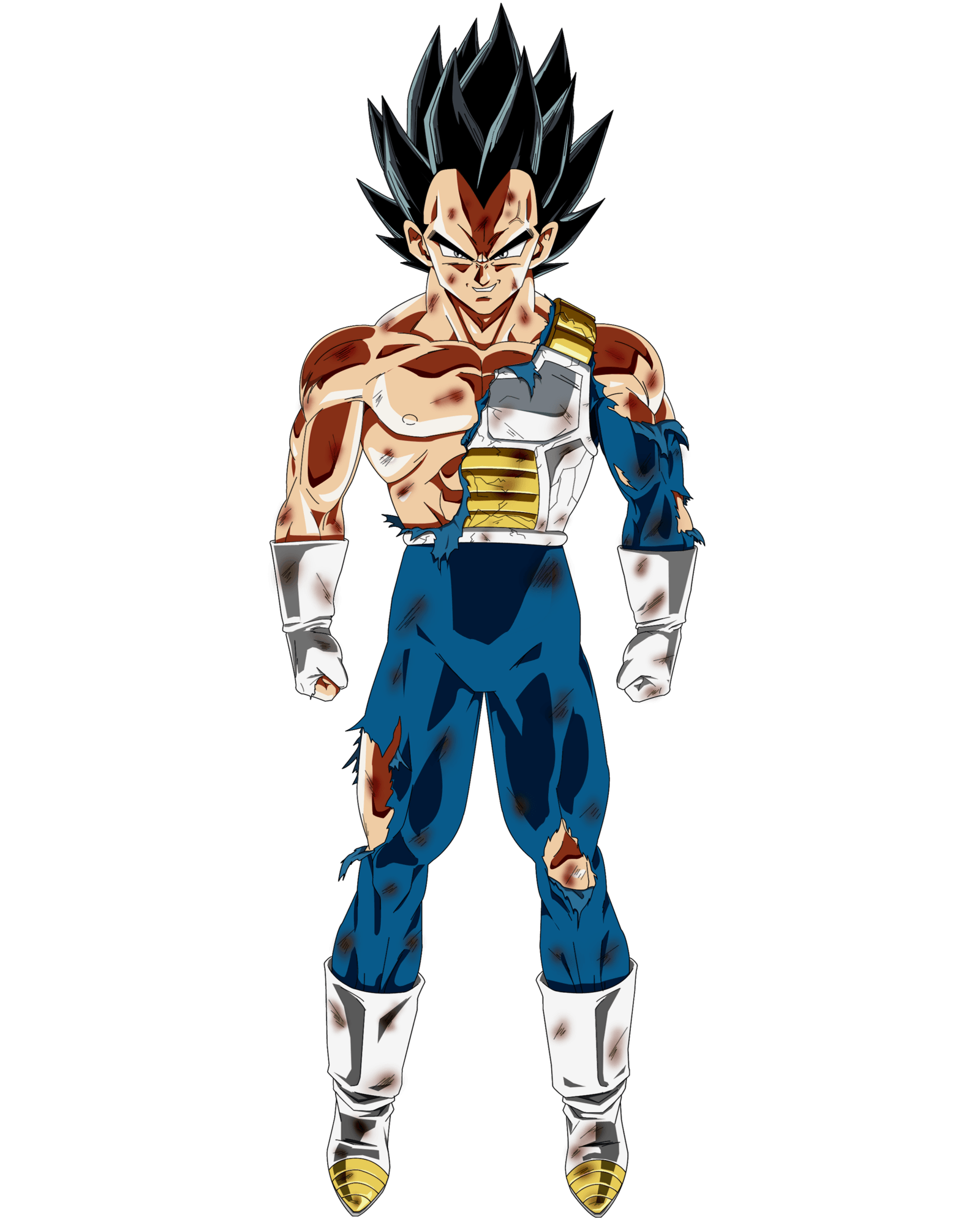 Vegeta Drawing Tutorial How to draw Vegeta step by step