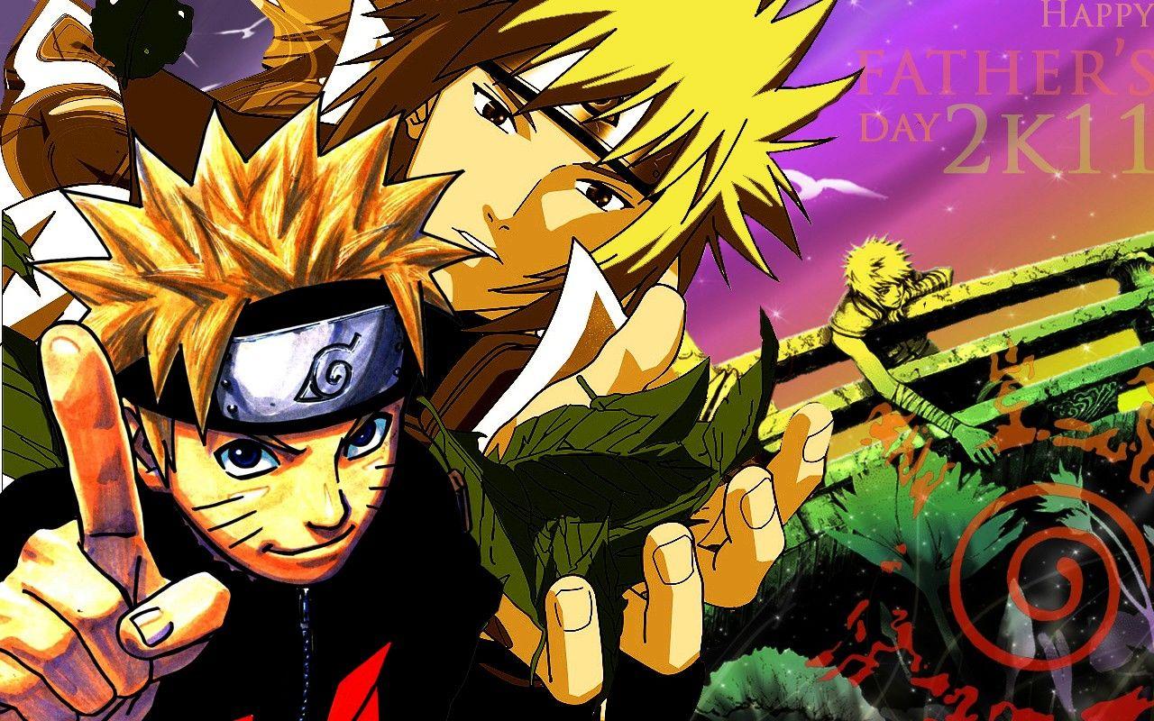Naruto And Minato Wallpapers Wallpaper Cave