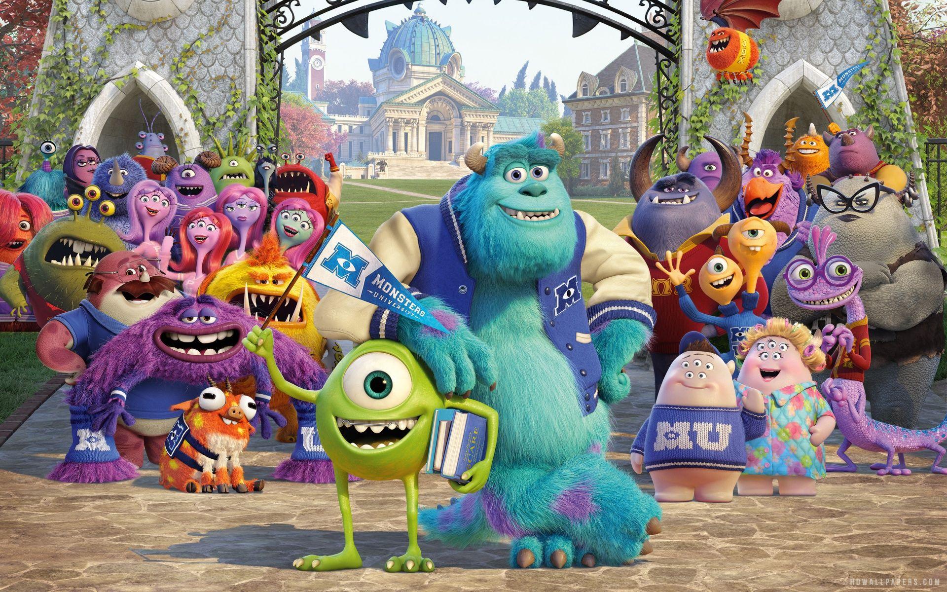 Monsters University Wallpapers Wallpaper Cave