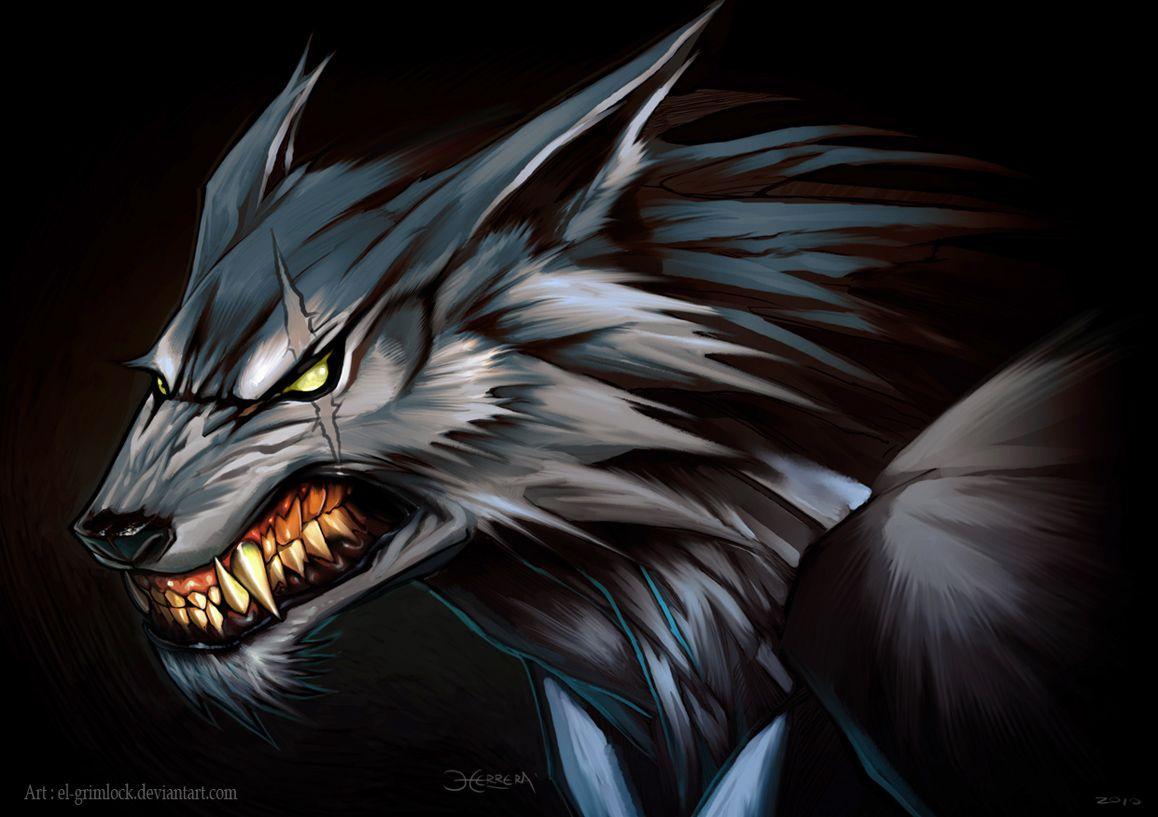 Demon Wolf Wallpapers Wallpaper Cave