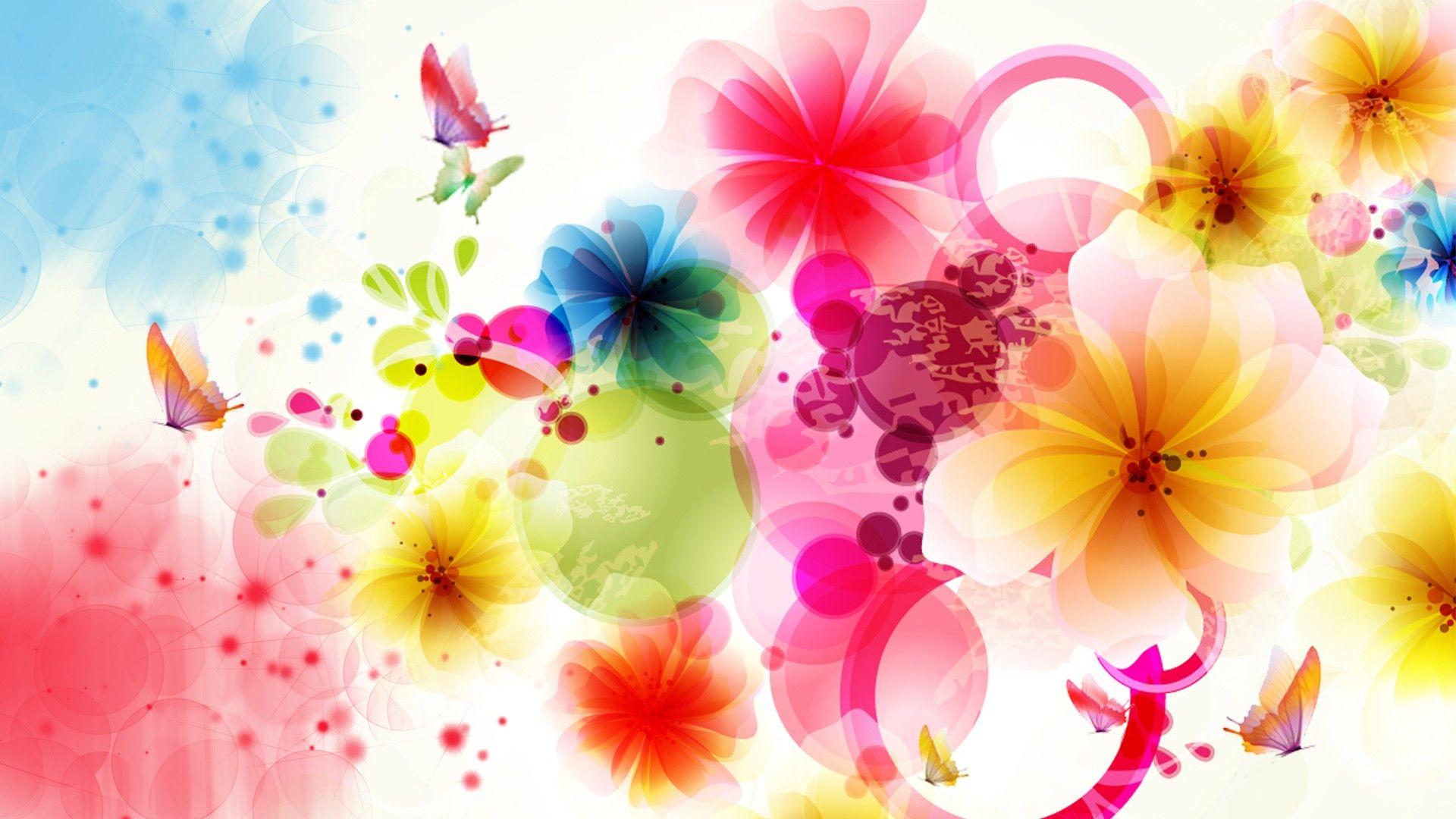 Abstract Flower Wallpapers Wallpaper Cave