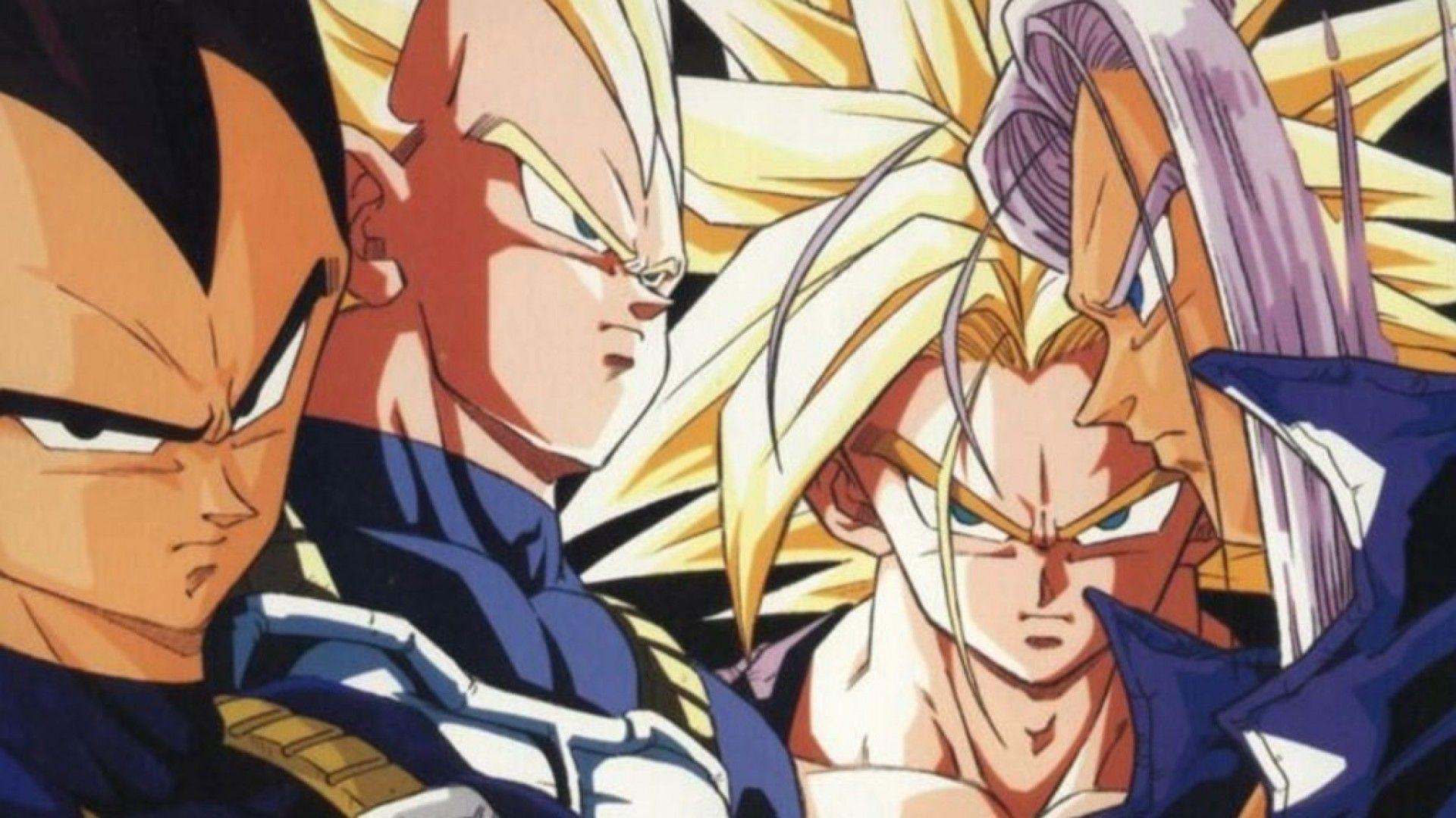 Vegeta And Trunks Wallpapers Wallpaper Cave