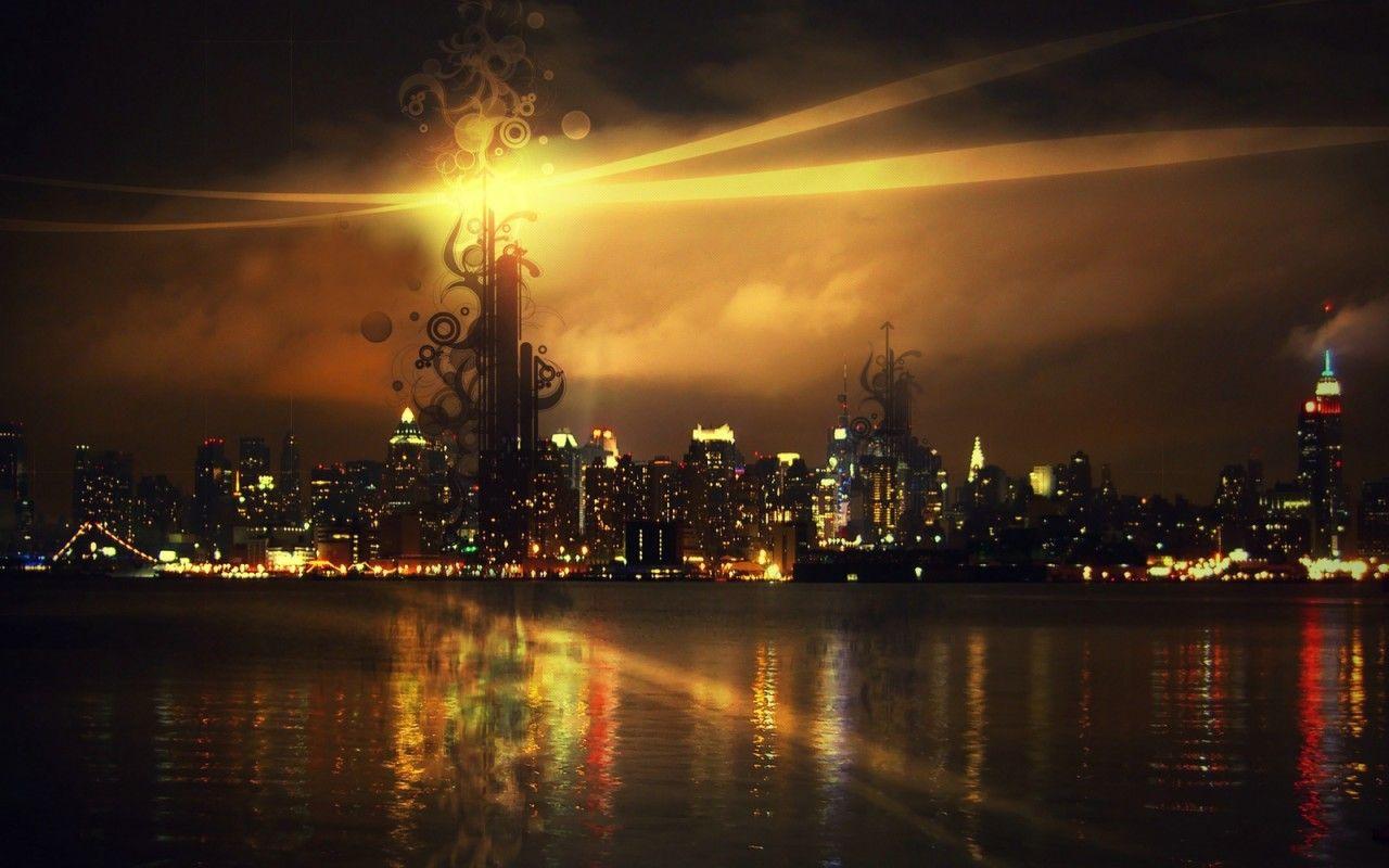 Abstract City Wallpapers Wallpaper Cave