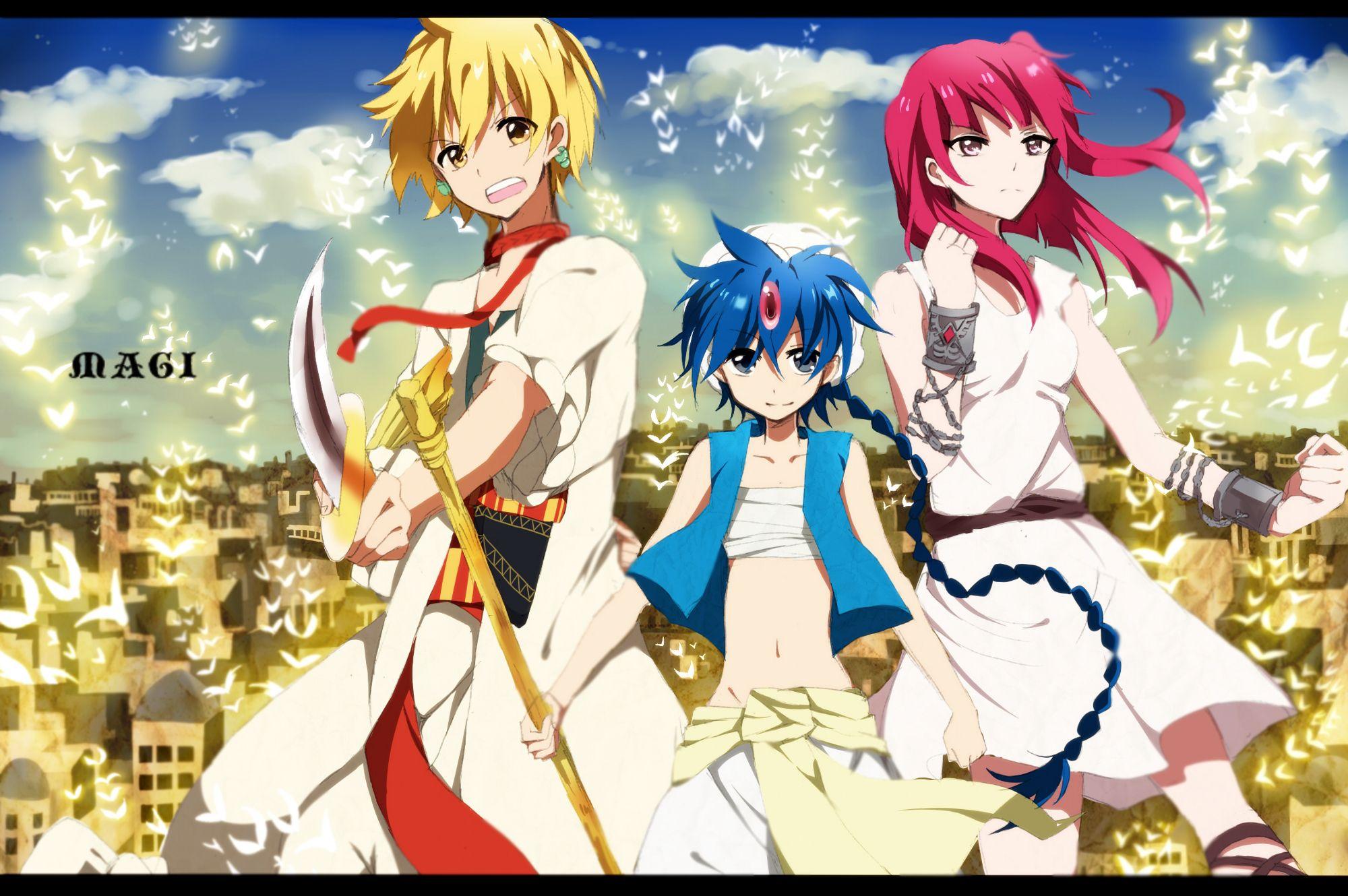 Magi The Labyrinth Of Magic Wallpapers Wallpaper Cave