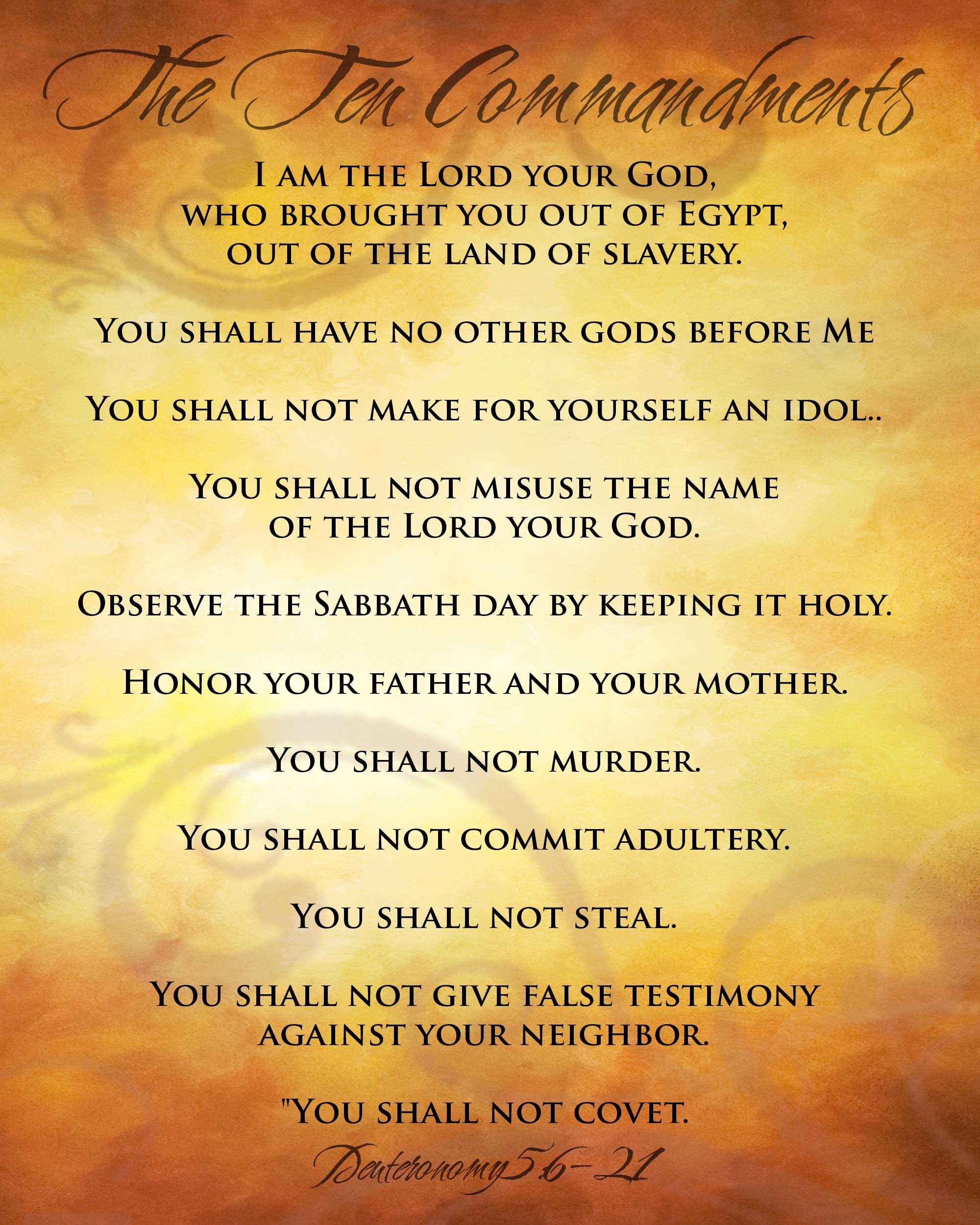 The Ten Commandments Wallpapers Wallpaper Cave