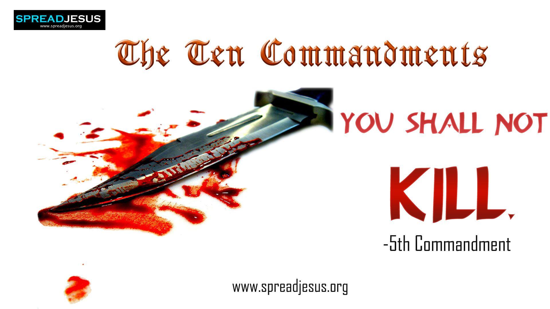 The Ten Commandments Wallpaper