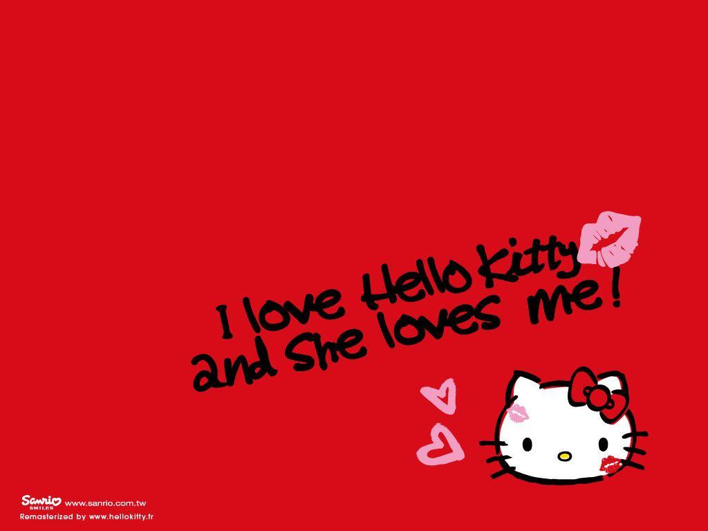 Red Hello Kitty Wallpapers Wallpaper Cave