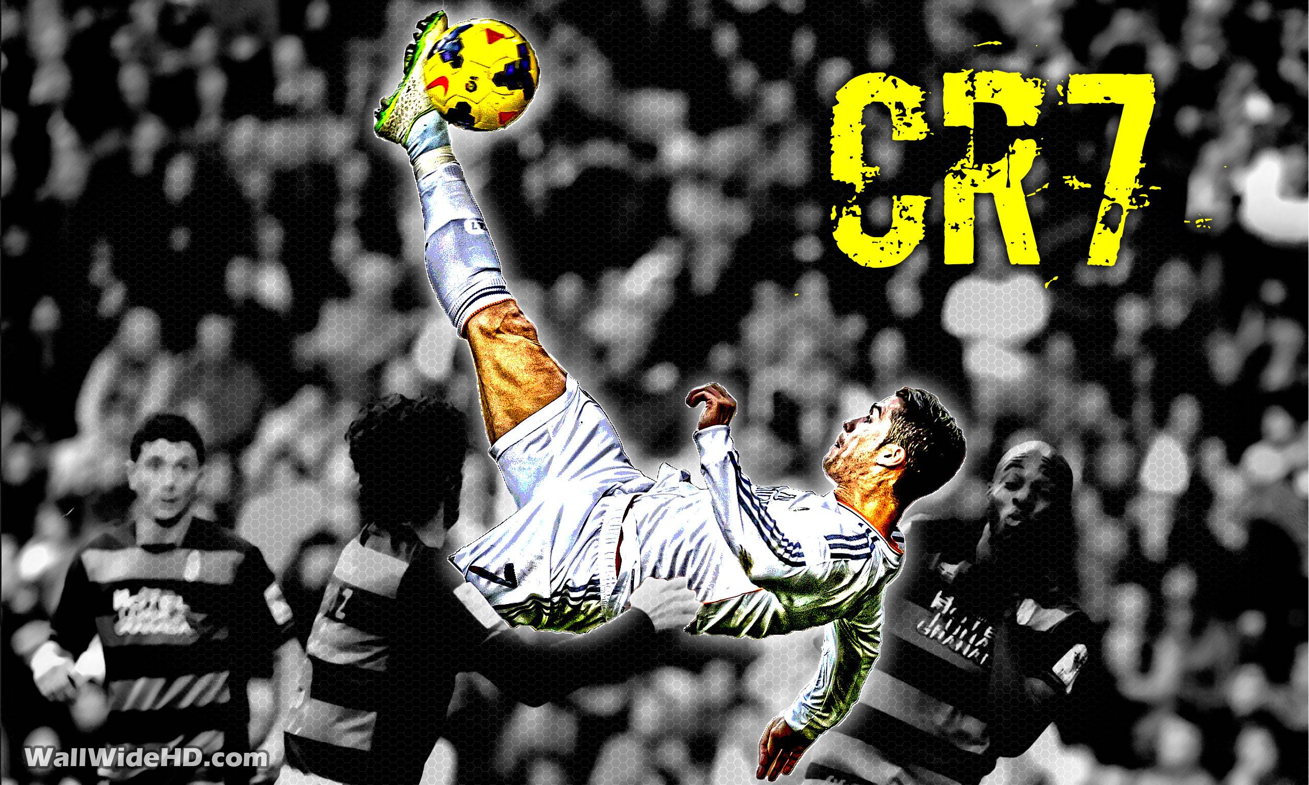 Cristiano Ronaldo Overhead Kick Wallpapers Wallpaper Cave