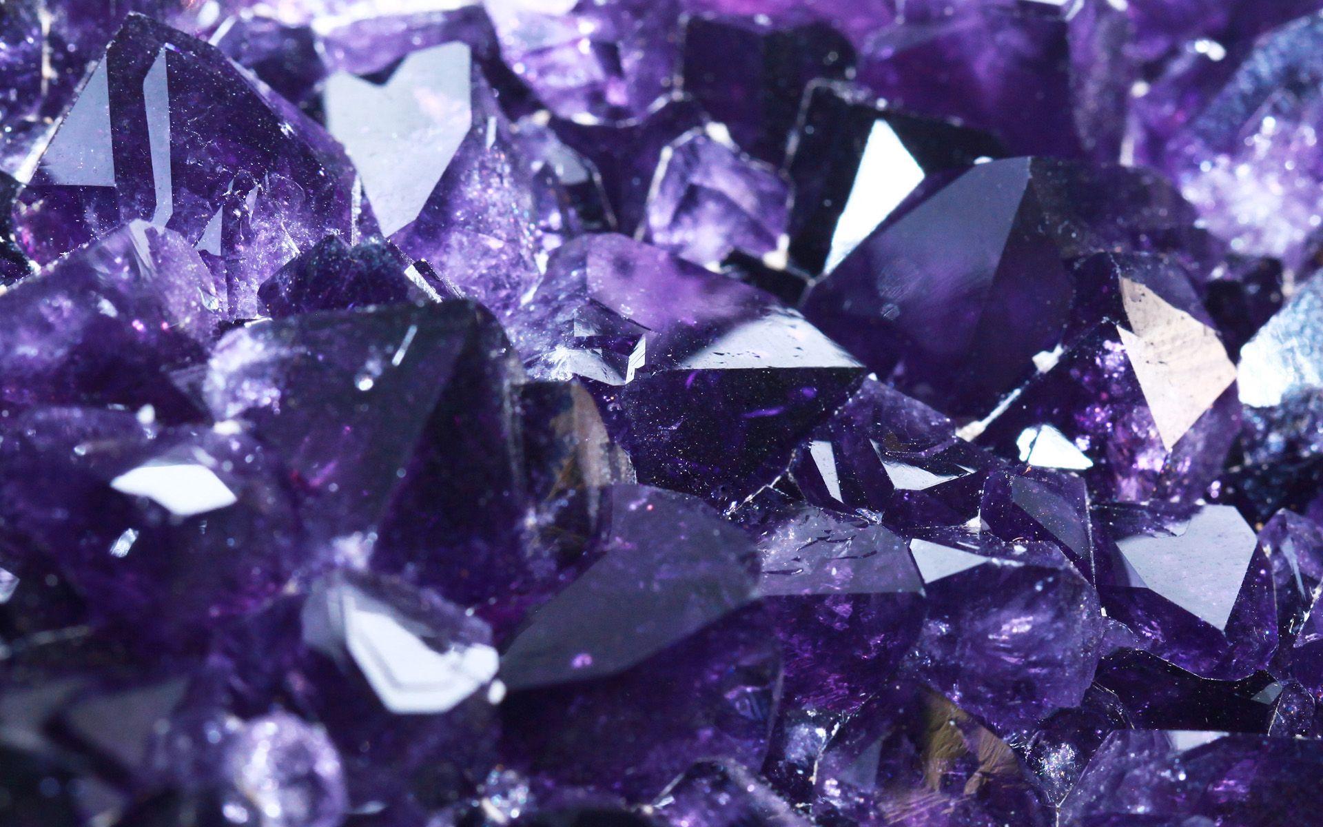 Amethyst Stone Wallpapers Wallpaper Cave