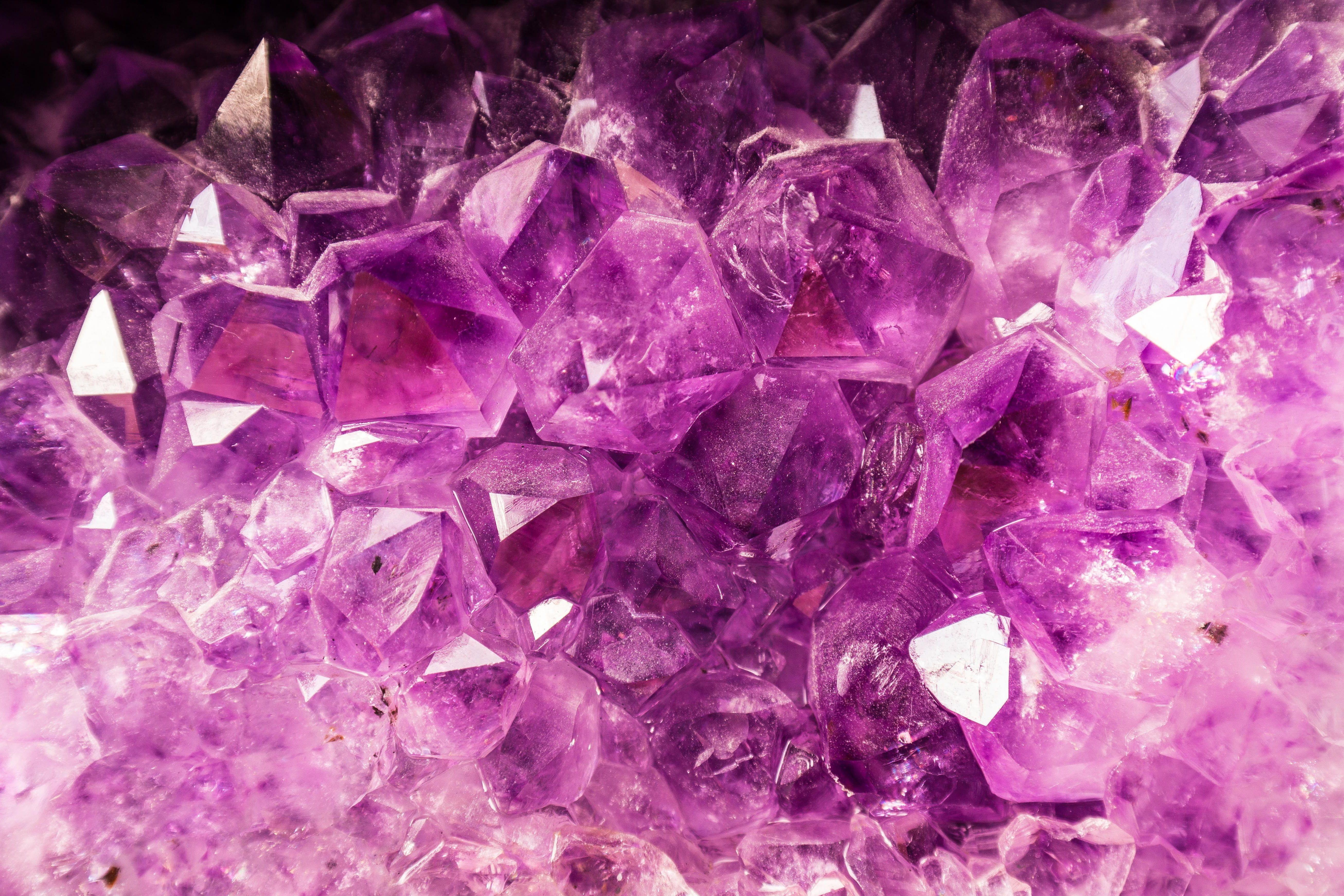 Amethyst Stone Wallpapers Wallpaper Cave