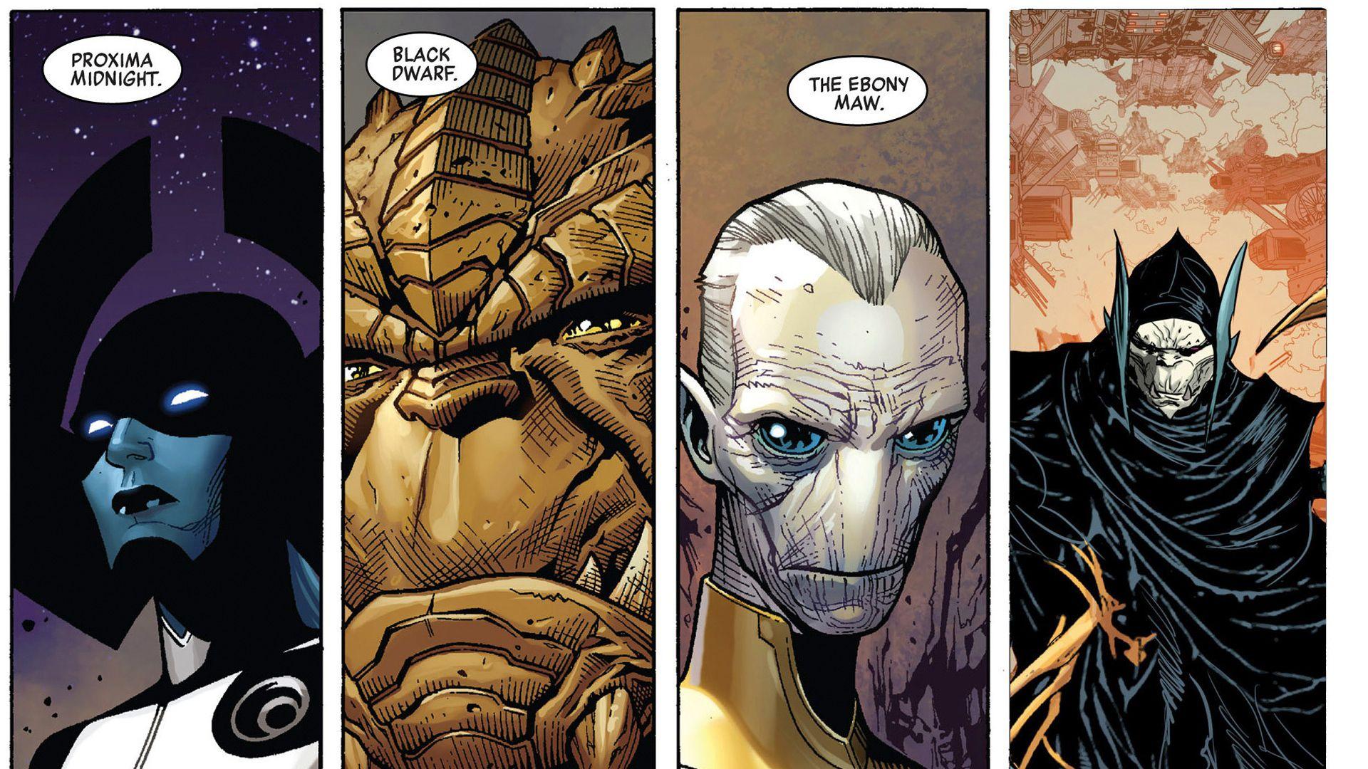 Thanos Black Order Wallpapers Wallpaper Cave