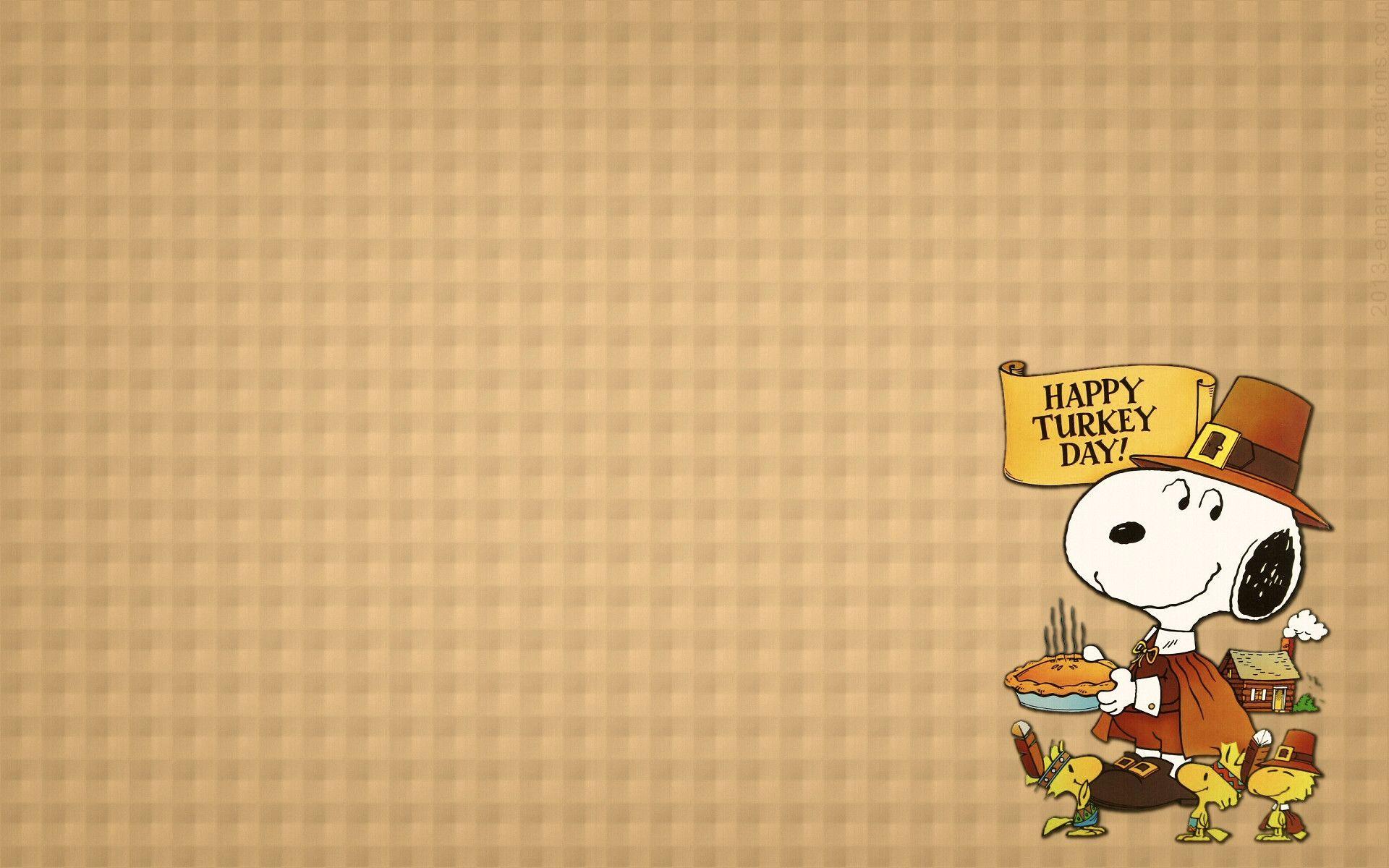 Peanuts Thanksgiving Wallpapers Wallpaper Cave