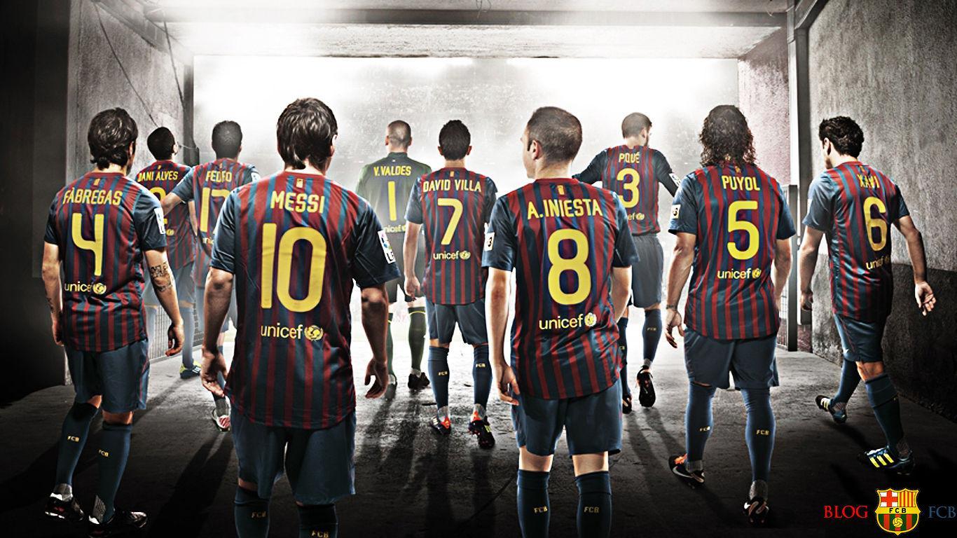 Barcelona Squad Wallpapers Wallpaper Cave