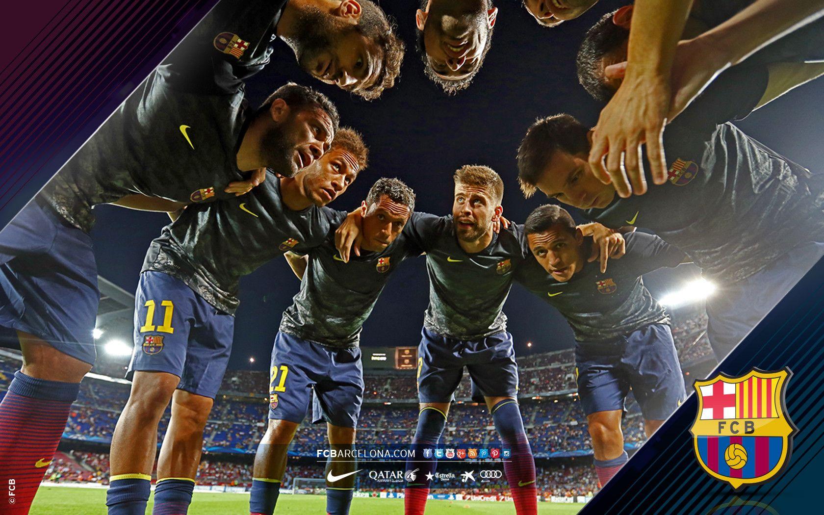 Barcelona Squad Wallpapers Wallpaper Cave