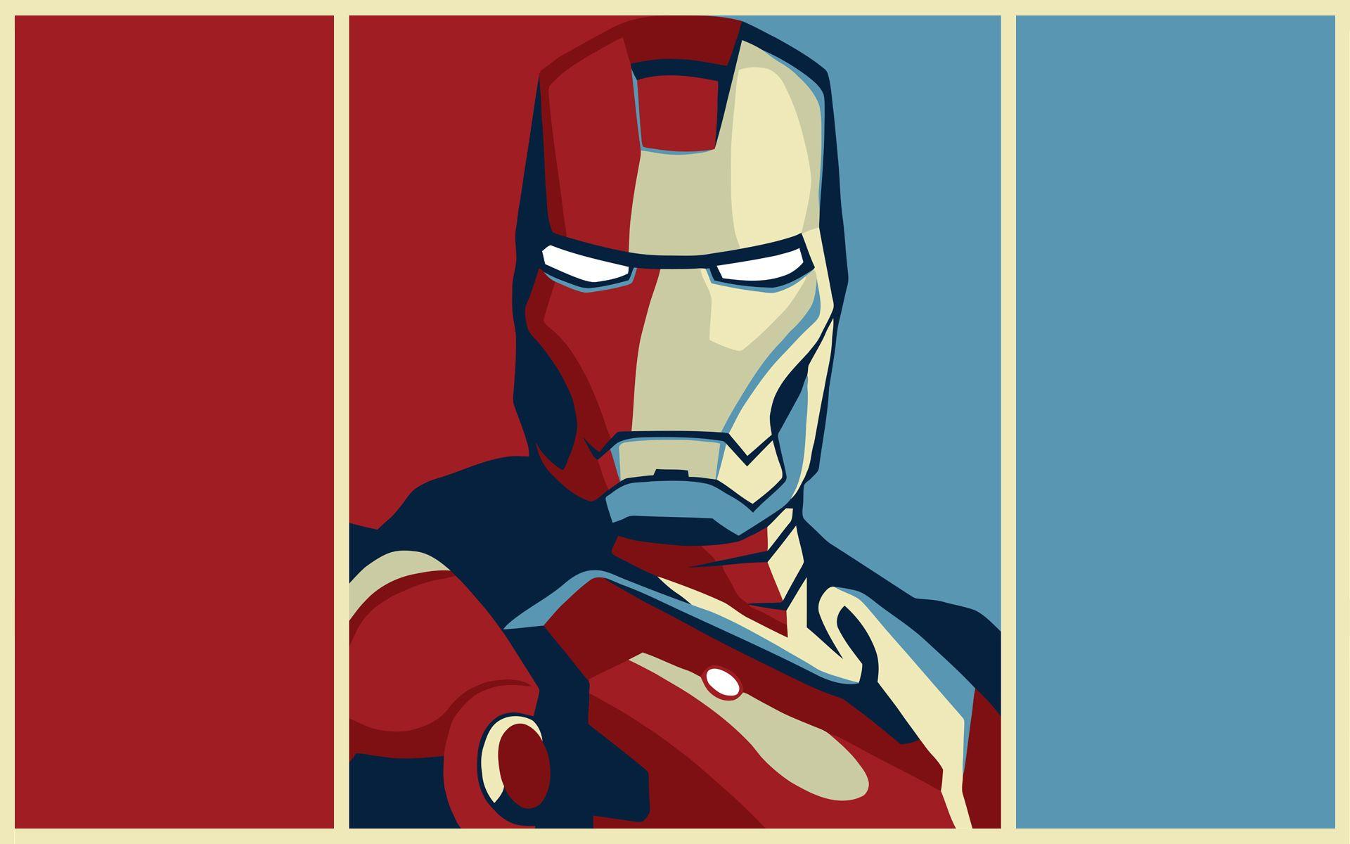 Iron Man Cartoon Wallpapers Wallpaper Cave