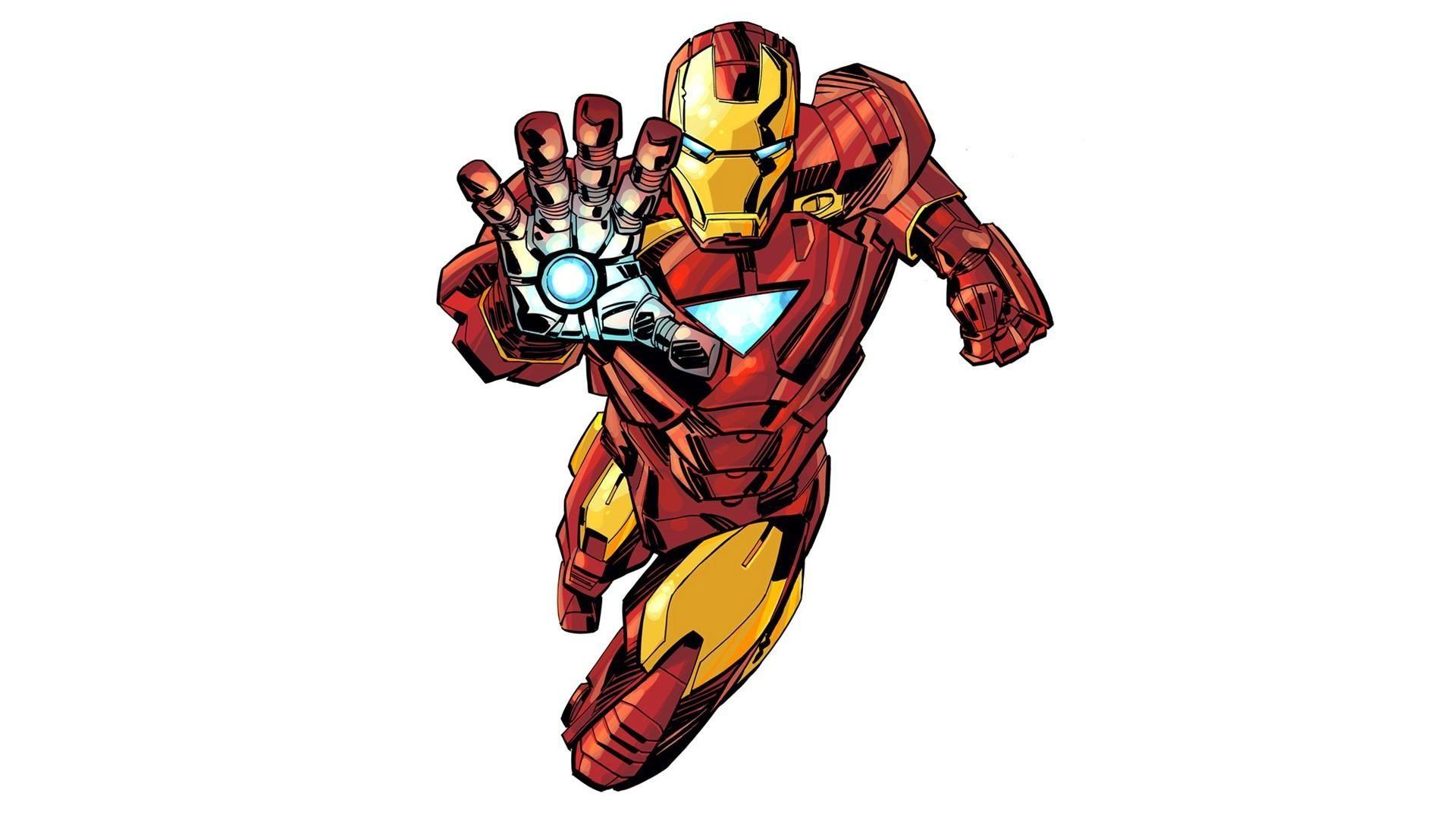 Gambar Kartun Iron Man Keren