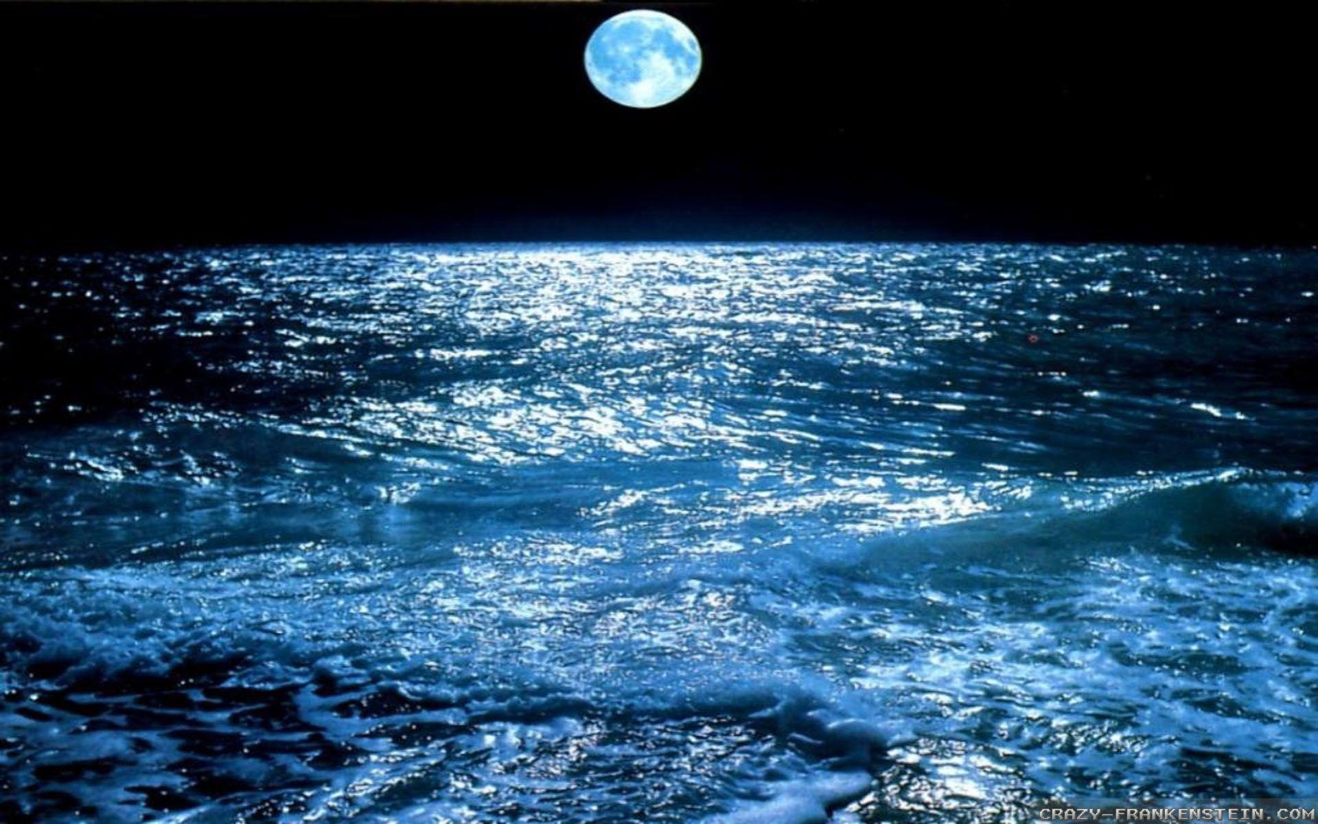 Night Sea Wallpapers Wallpaper Cave
