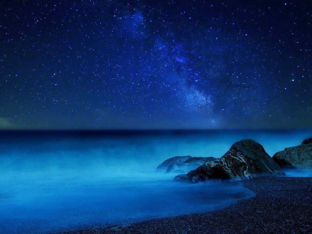 Night Sea Wallpapers Wallpaper Cave