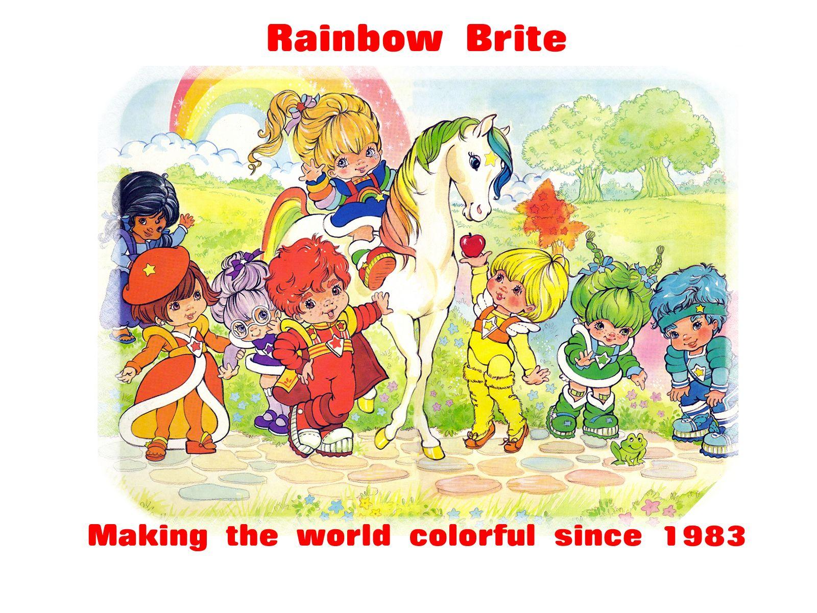 Rainbow Brite Wallpaper