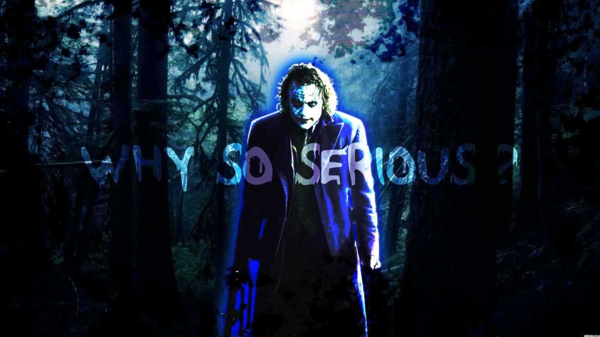 Joker Why So Serious Wallpapers HD 1080p Wallpaper Cave