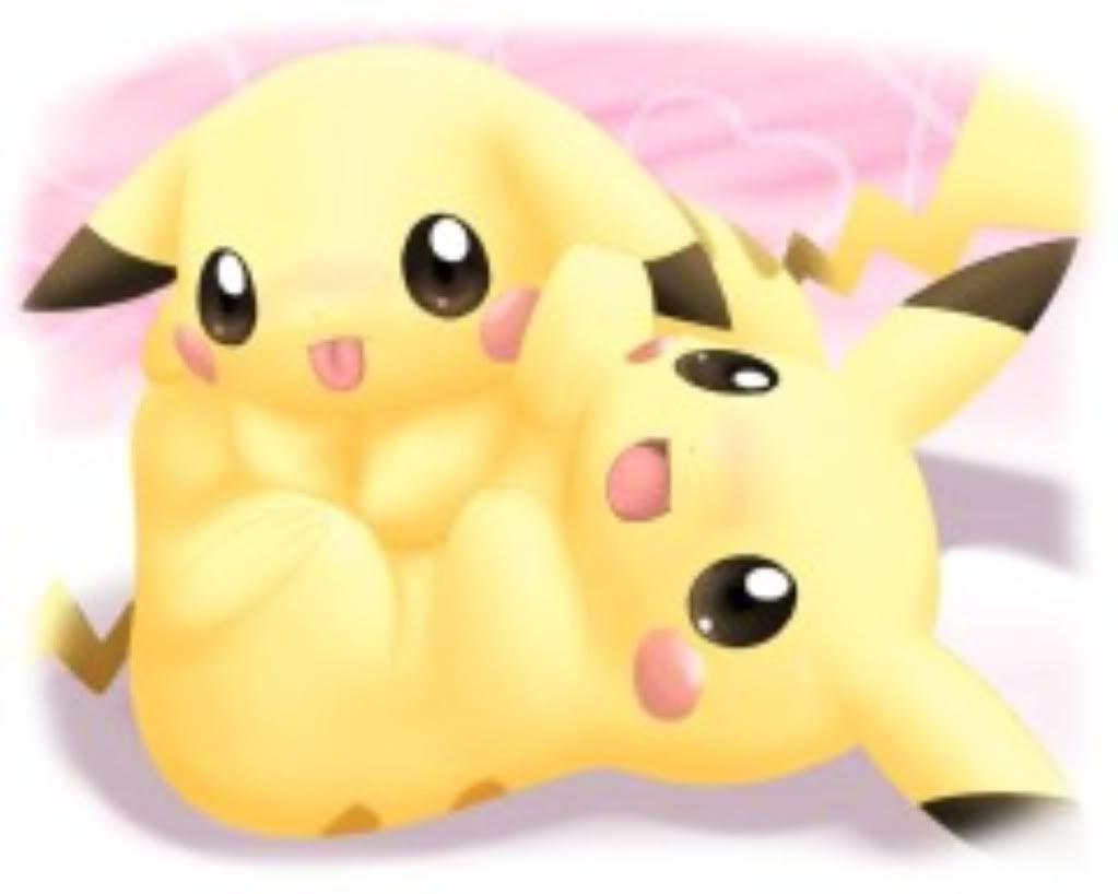 Cute Baby Pikachu Wallpaper