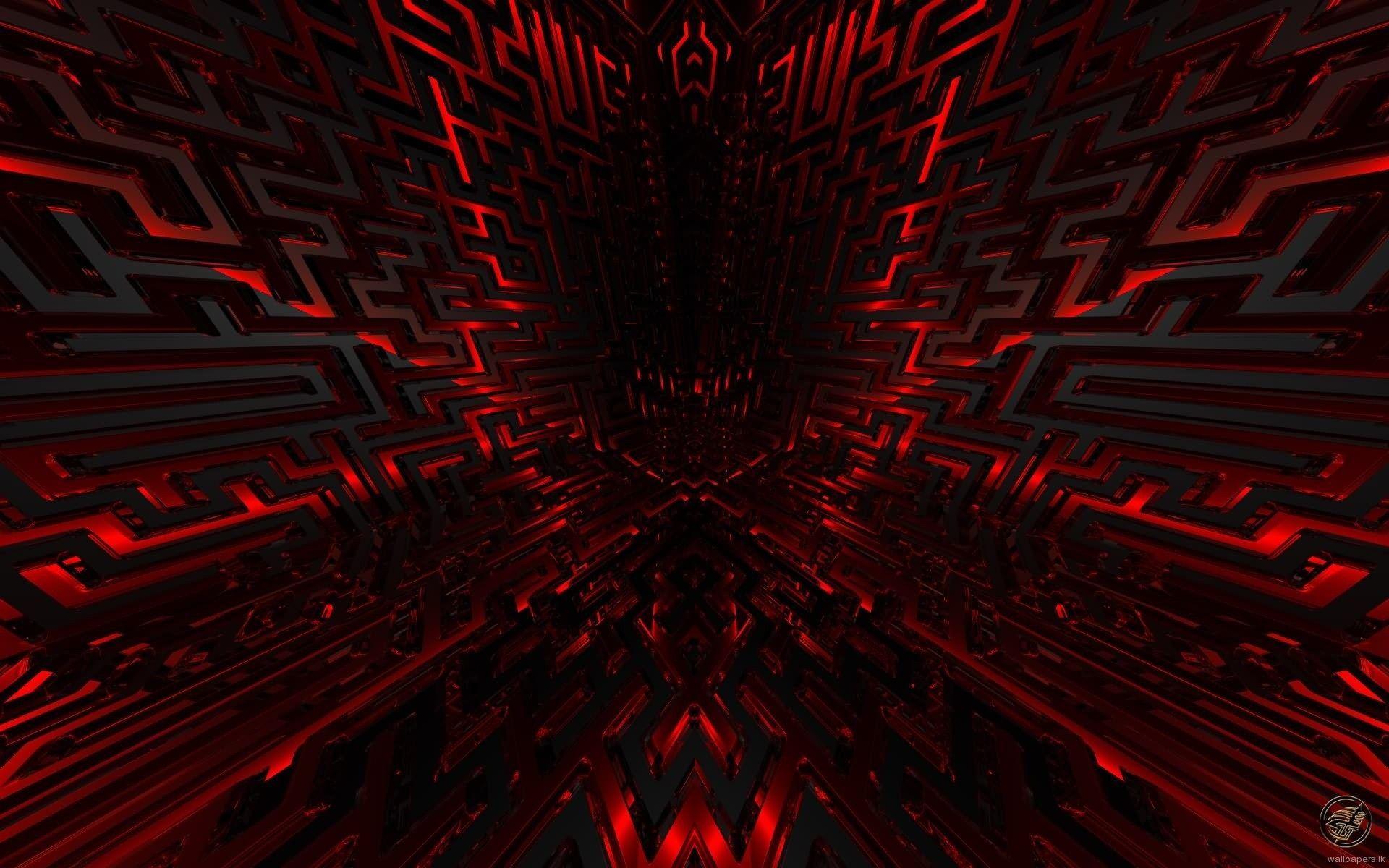 3d Black Red Wallpapers Wallpaper Cave