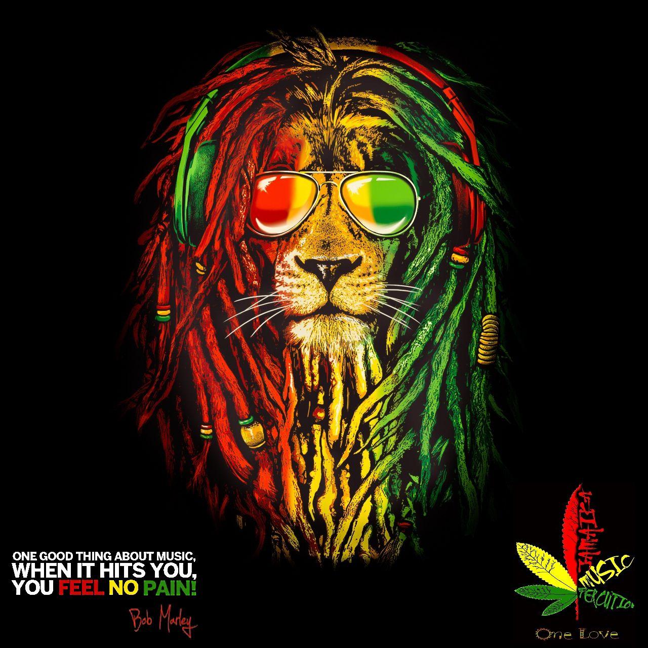 Bob Marley Lion Wallpapers Wallpaper Cave