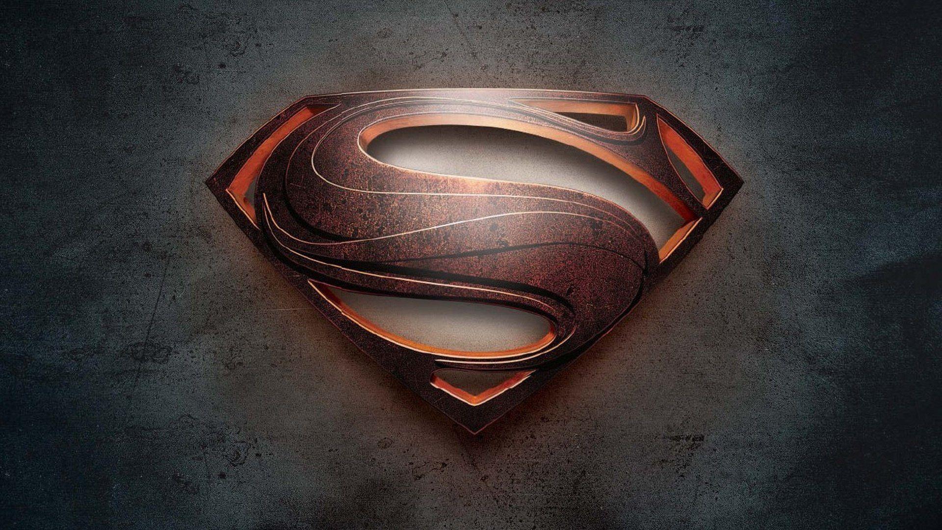 Man Of Steel Logo Wallpapers HD Wallpaper Cave