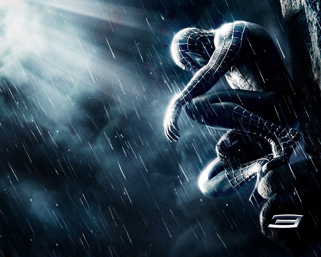 Spiderman 3 Black Suit Wallpaper