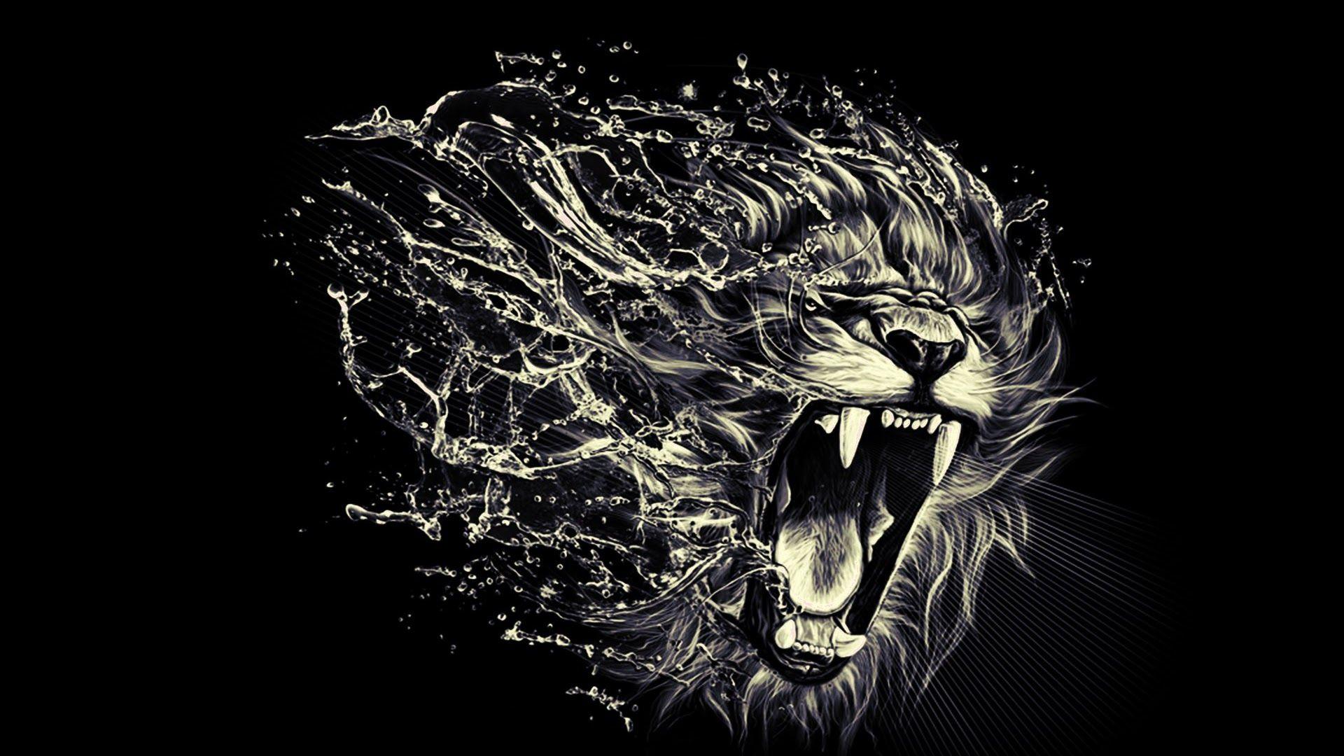 Angry Lion Face Wallpapers Wallpaper Cave
