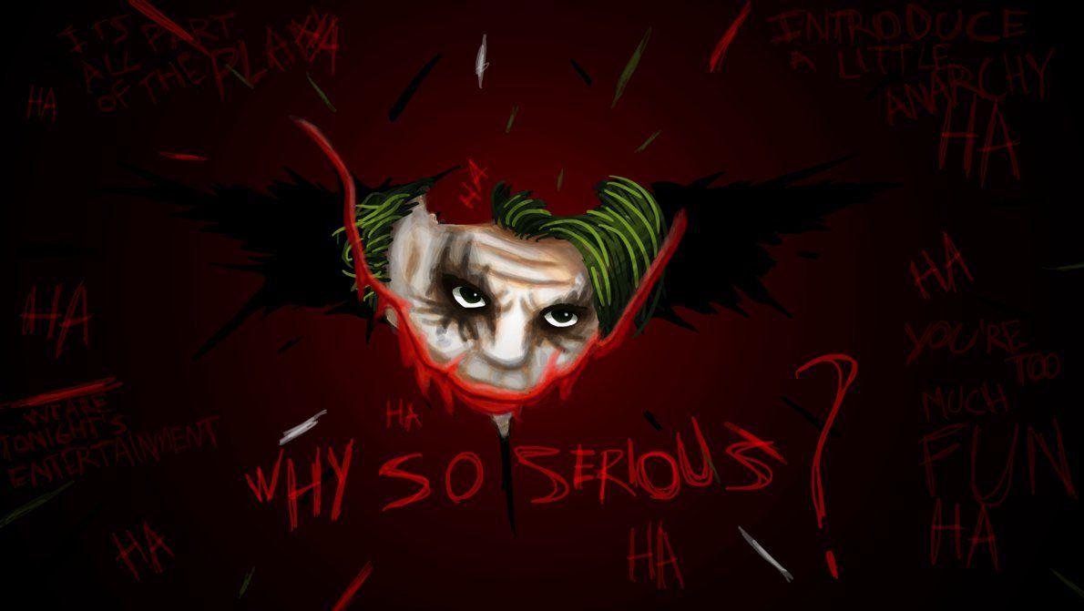 Joker Why So Serious Wallpapers HD Wallpaper Cave