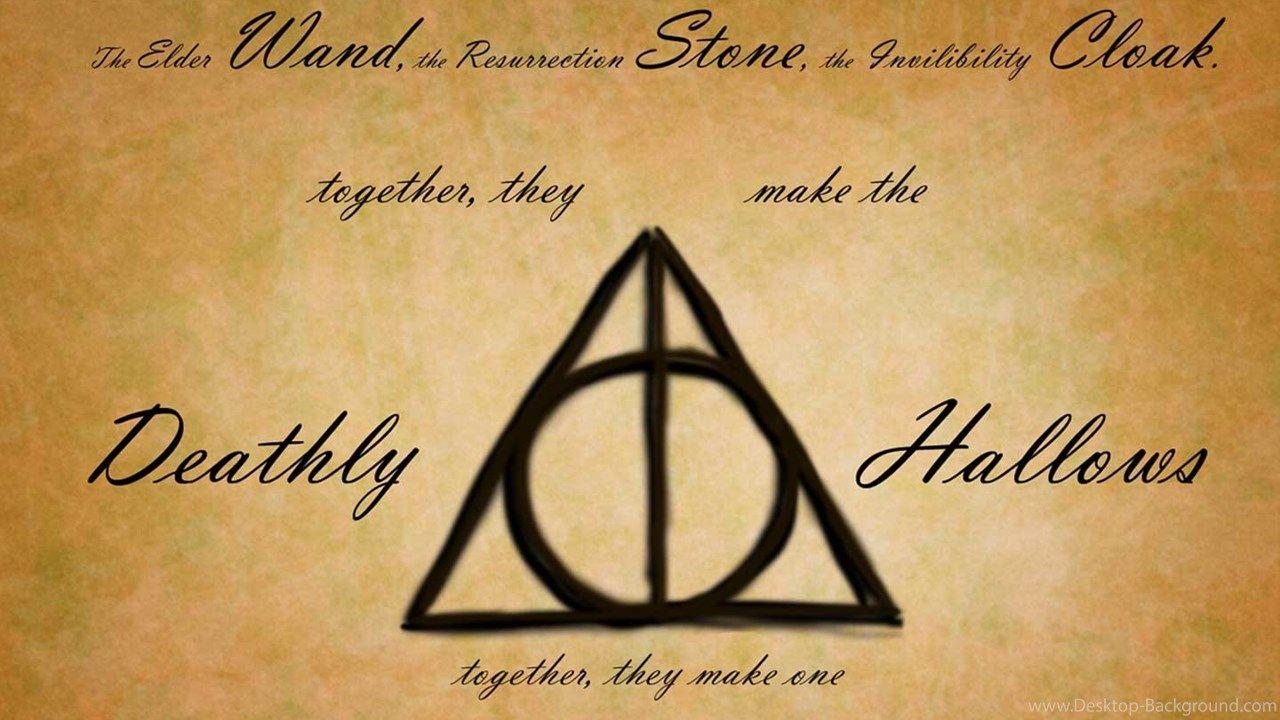 Harry Potter Deathly Hallows Symbol Wallpaper
