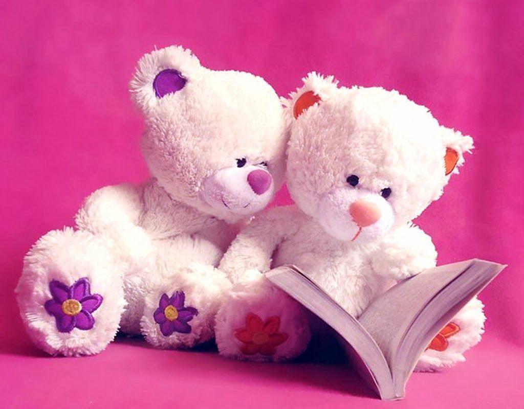 Cute Pink Teddy Bear Wallpapers For Desktop Wallpaper Cave