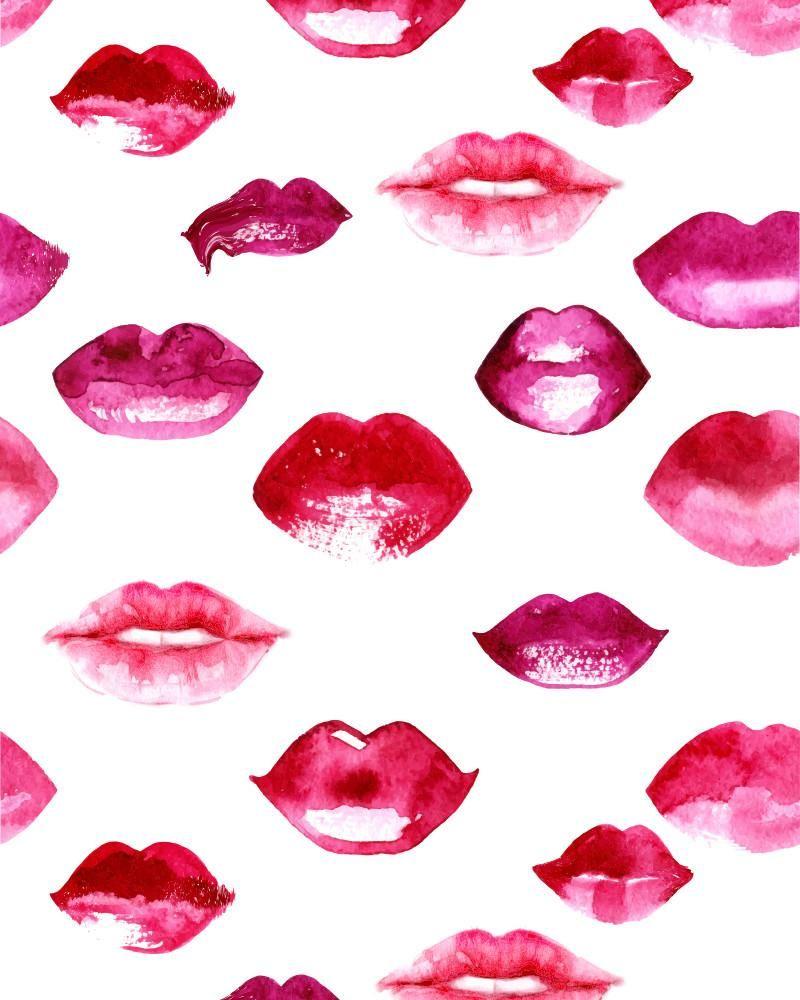 Lips Pink Wallpapers Wallpaper Cave