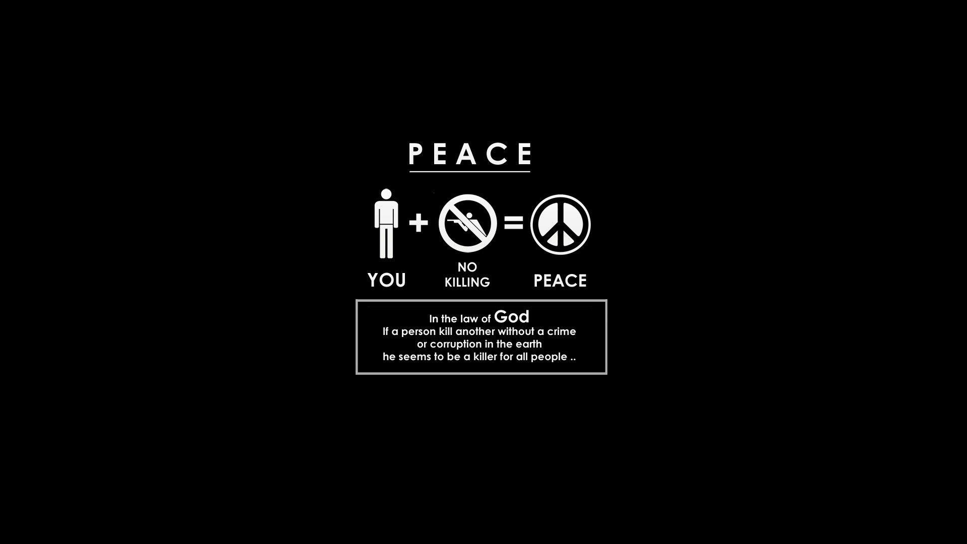 Peace HD Wallpapers Wallpaper Cave