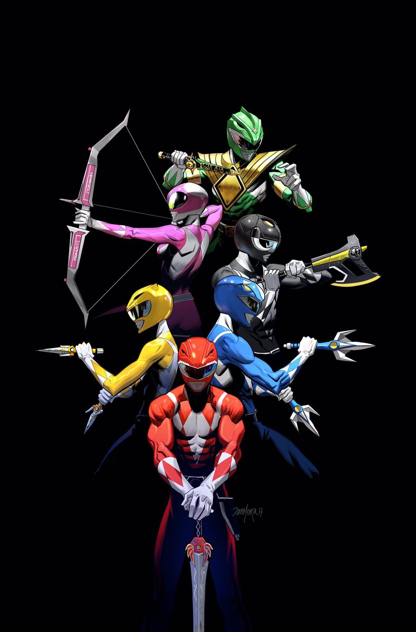 Mighty Morphin Power Rangers Wallpapers Wallpaper Cave